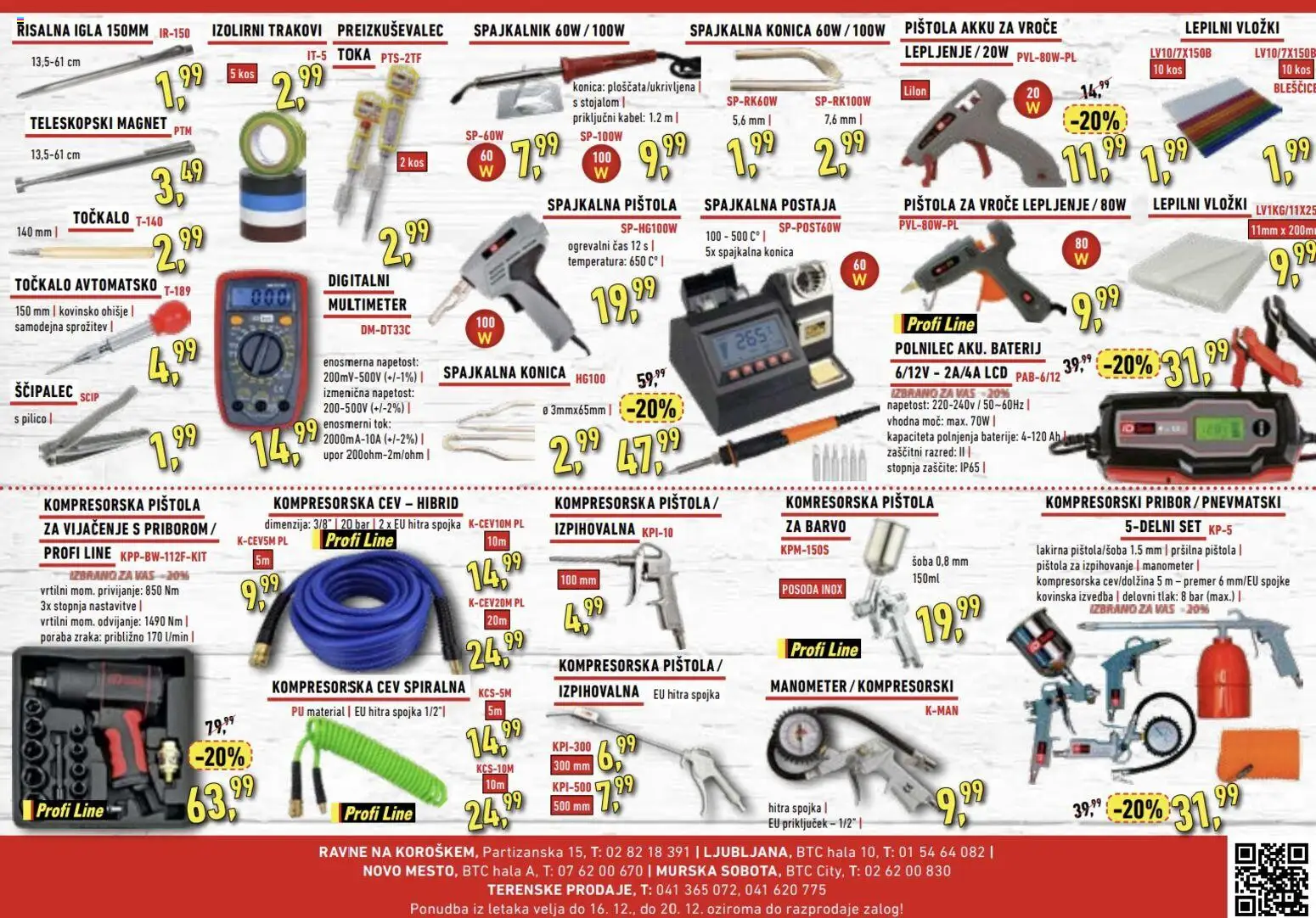 Novi Inter Diskont katalog ponudbe – veljaven od 16.12.2025 | Stran: 2 | Izdelki: Kabel, Vložki, Baterije, Kos