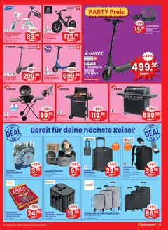 Conforama aktionen ab 25.03.2026 gültig | Seite: 17 | Produkte: Milch, Koffer, Kabel, Grill