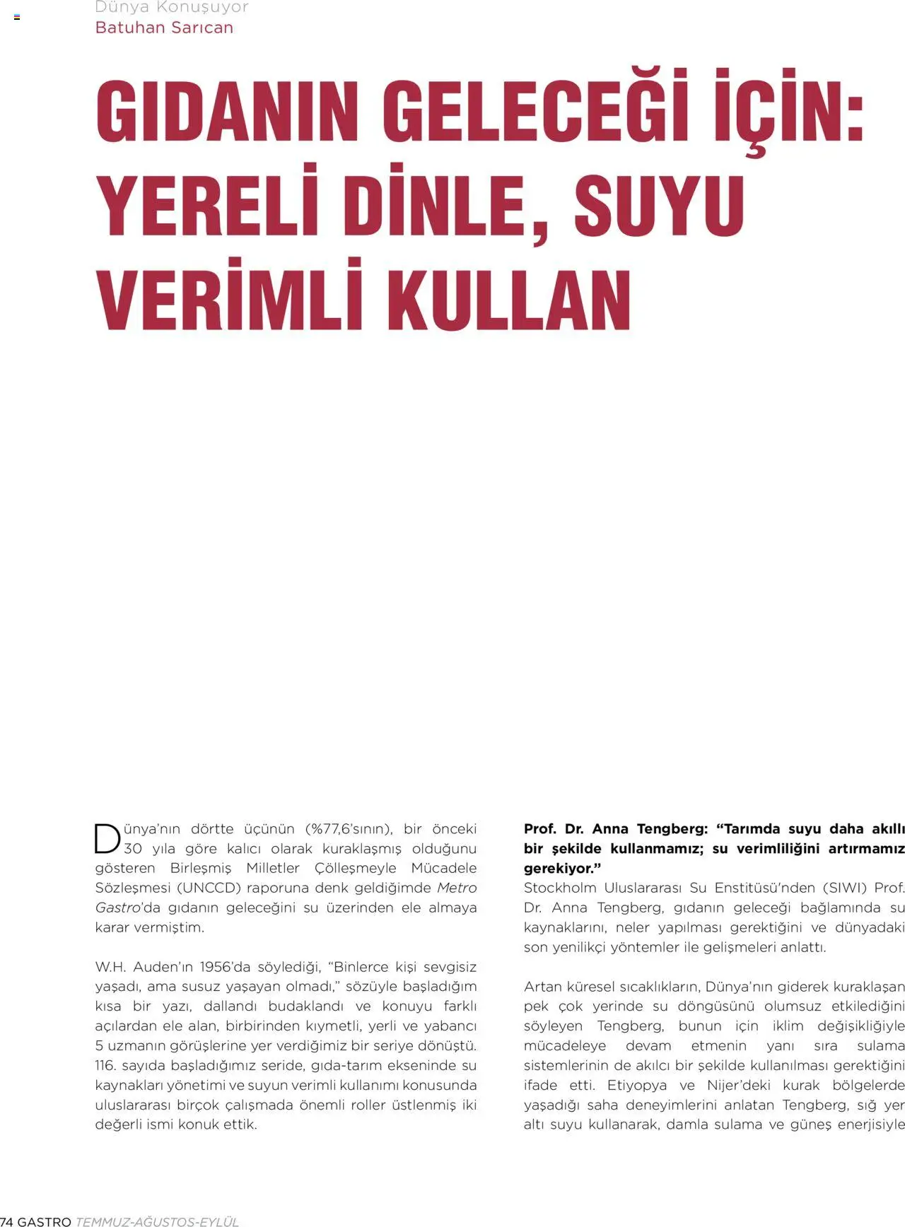 Metro Katalog Gastro Temmuz - Ağustos - Eylül 2025 - 01.07.2025 tarihinden itibaren geçerlidir | Sayfa: 74 | Ürünler: Su