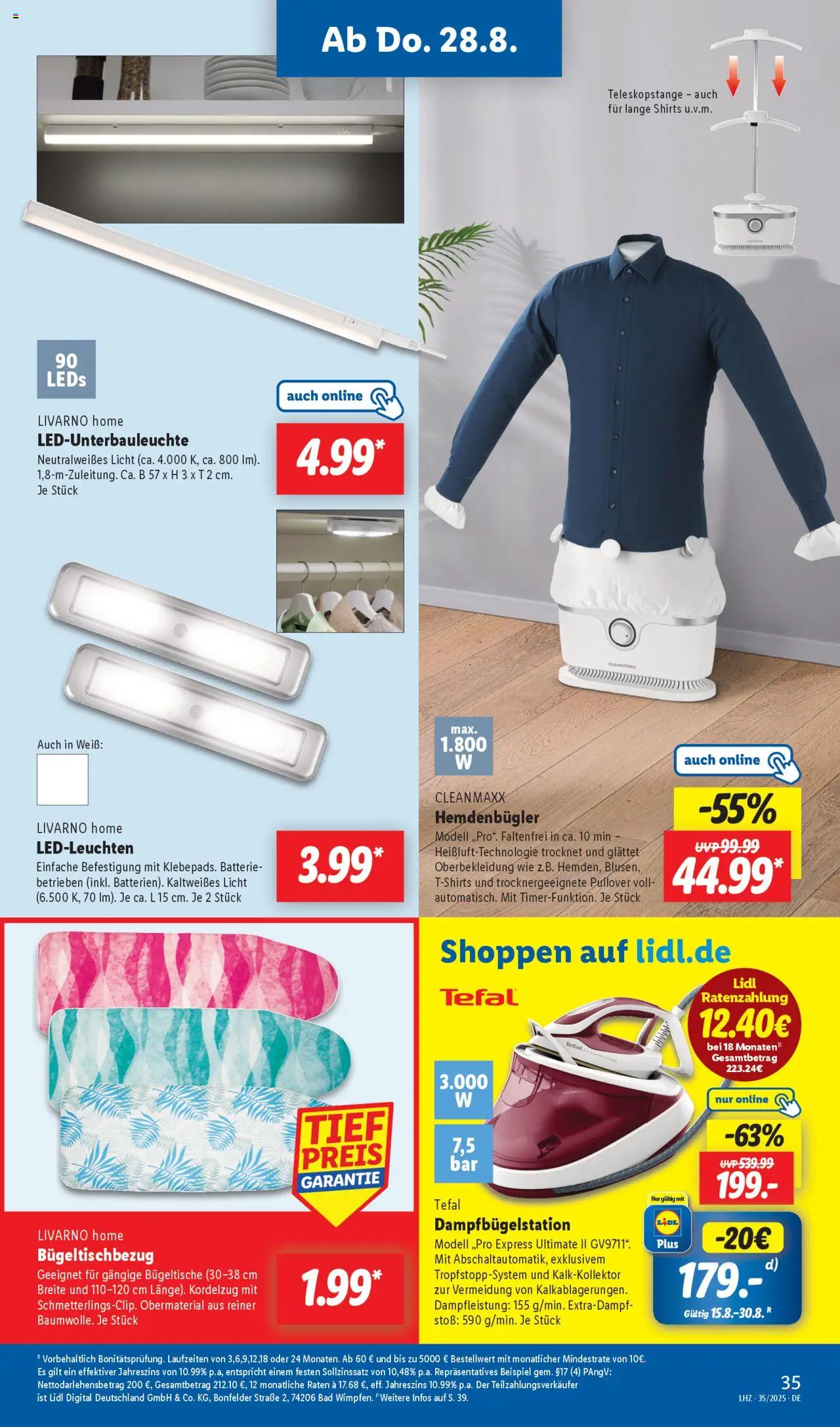 Lidl Prospekt Zossen 	 - gültig ab dem 25.08.2025 | Seite: 23 | Produkte: Batterie, Bad, Pullover