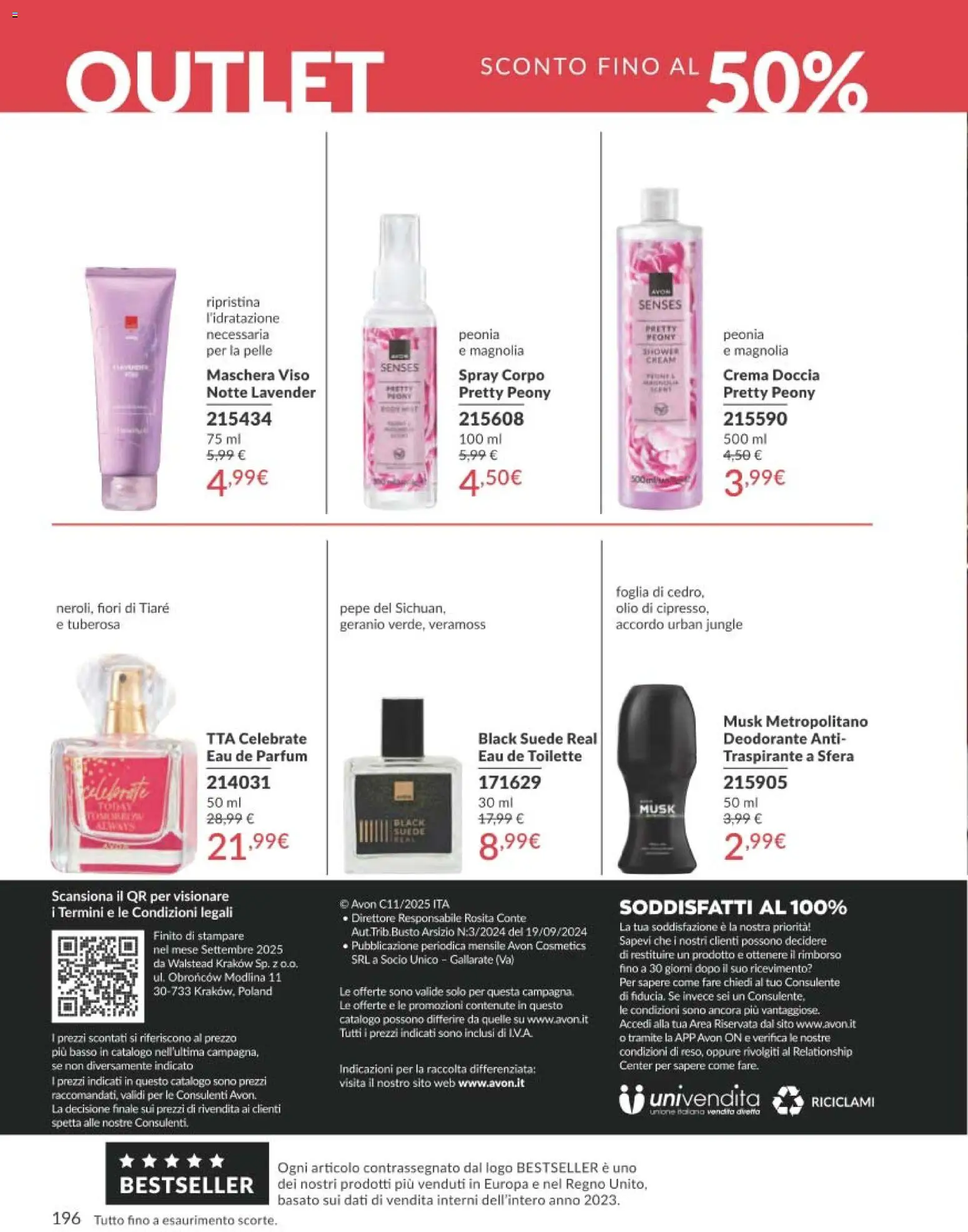 Volantino Avon del 01.11.2025 | Pagina: 196