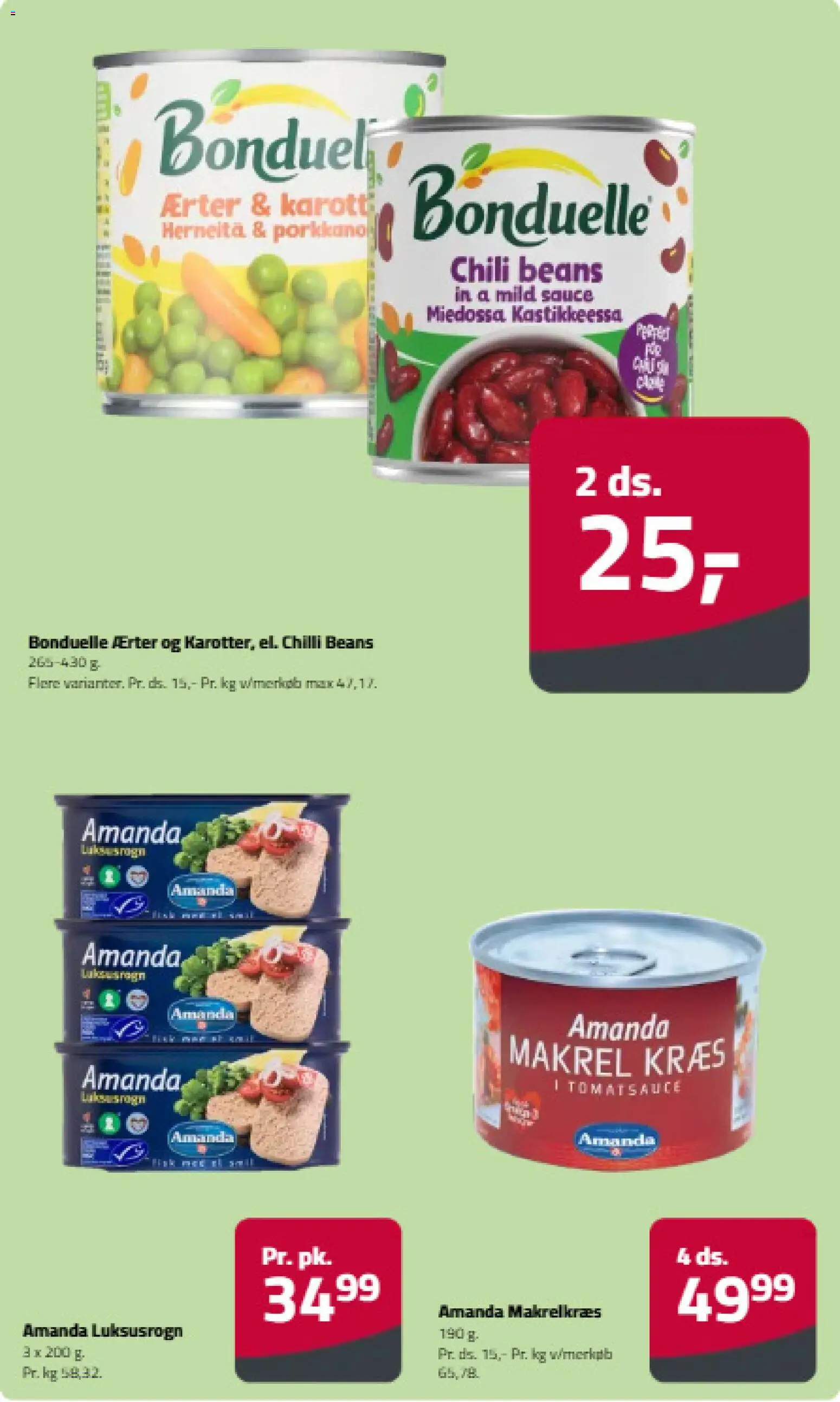 Fleggaard tilbudsavis – gyldig fra 08.04.2026 | Side: 5 | Produkter: Chilli, Makrel, Ærter