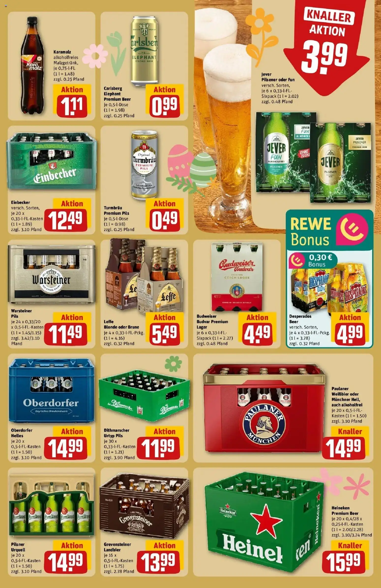 Rewe Prospekt Schenefeld	 – gültig ab 15.03.2026 | Seite: 21 | Produkte: Carlsberg, Jever, Desperados, Paulaner