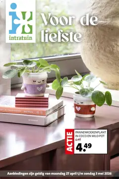 Intratuin folder - Voorbeeld van een folder van Intratuin, geldig van 27.04.2026
