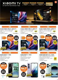 Black Friday Centar Tehnike - Pregled kataloga iz trgovine Centar Tehnike, vrijedi od 24.11.2025 | Stranica: 5 | Proizvodi: Tv, Audio