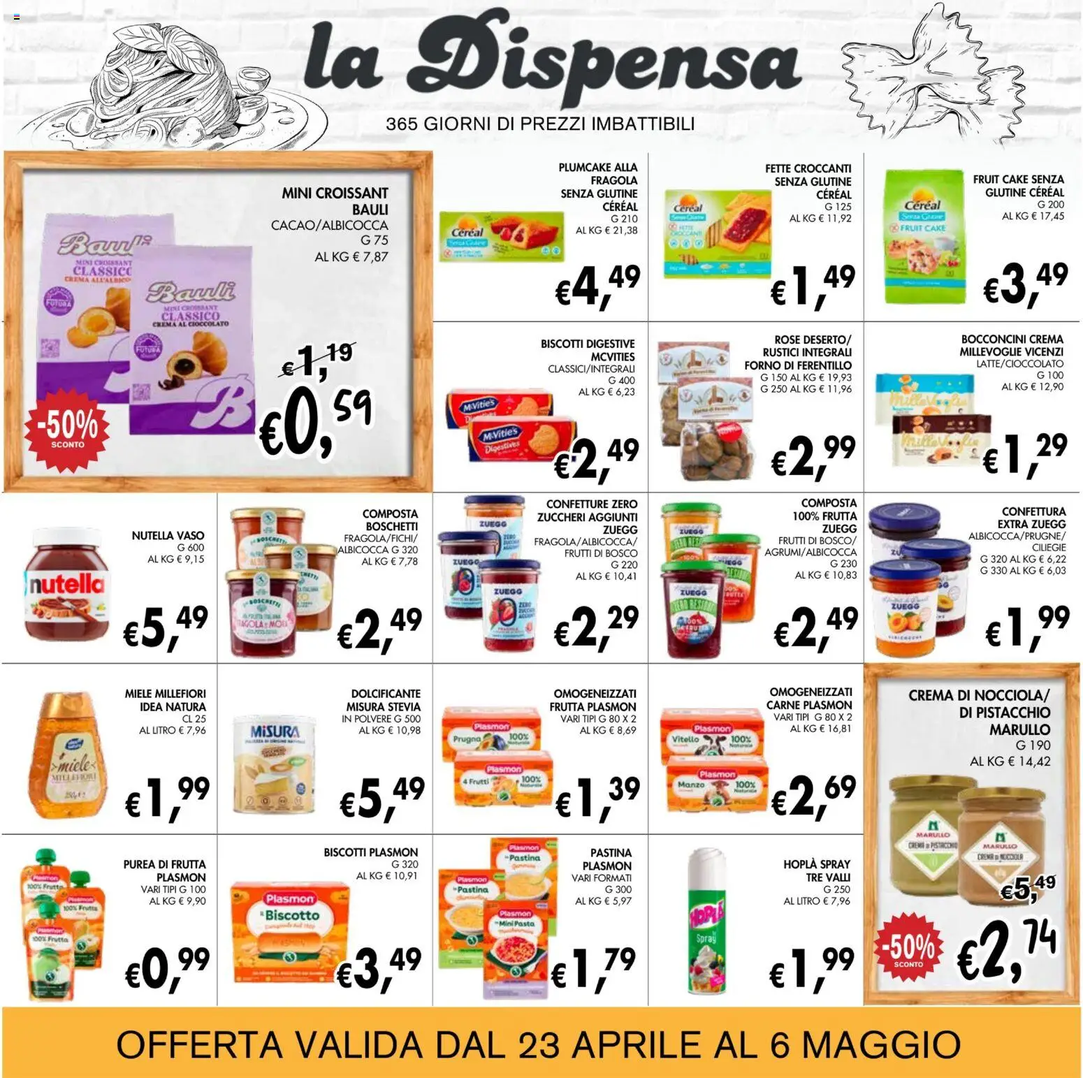 Volantino Coal del 23.04.2026 | Pagina: 16 | Prodotti: Dolcificante, Biscotti, Forno, Rustici