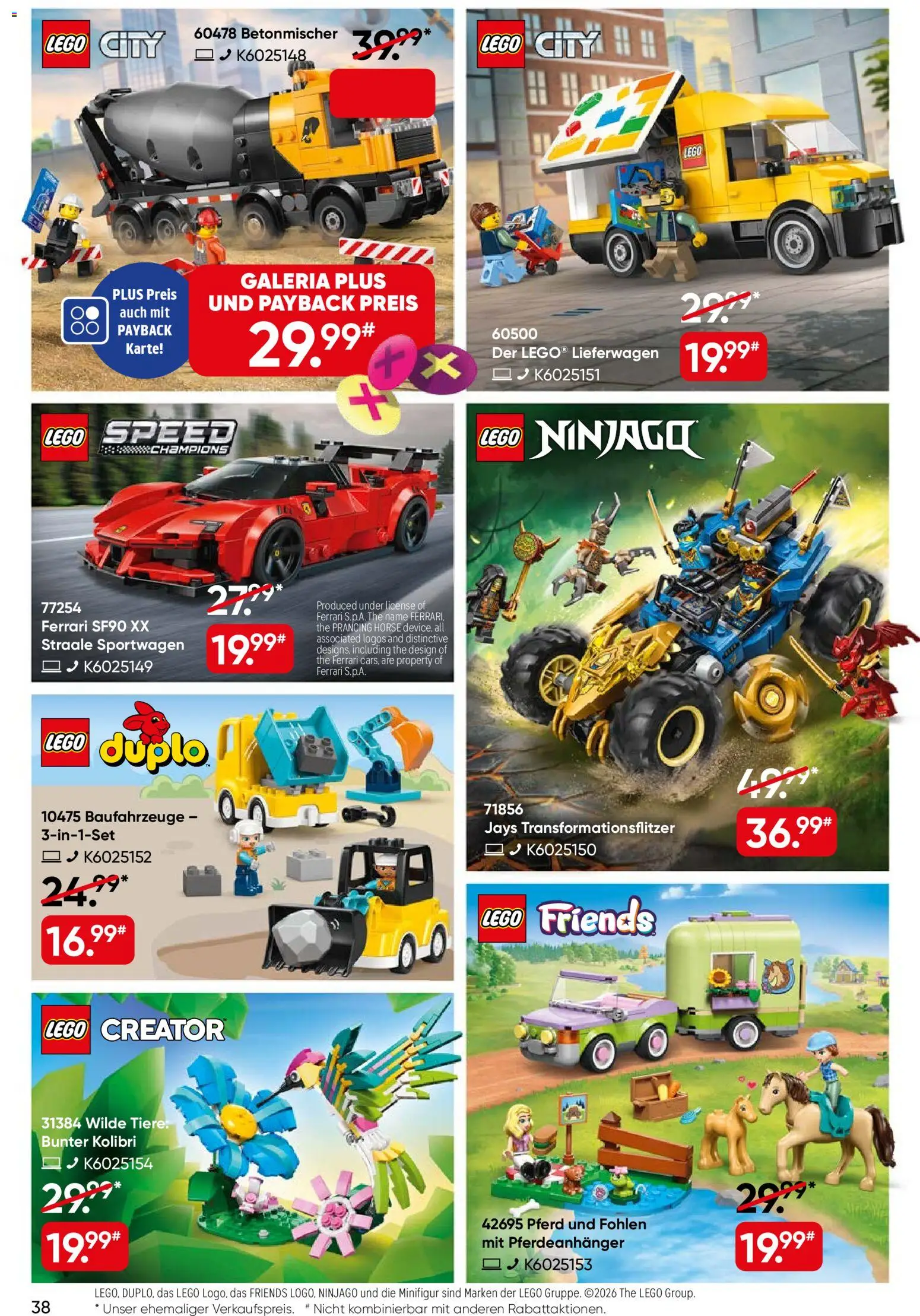 Galeria Karstadt Kaufhof Prospekt 	 – gültig ab 18.03.2026 | Seite: 38