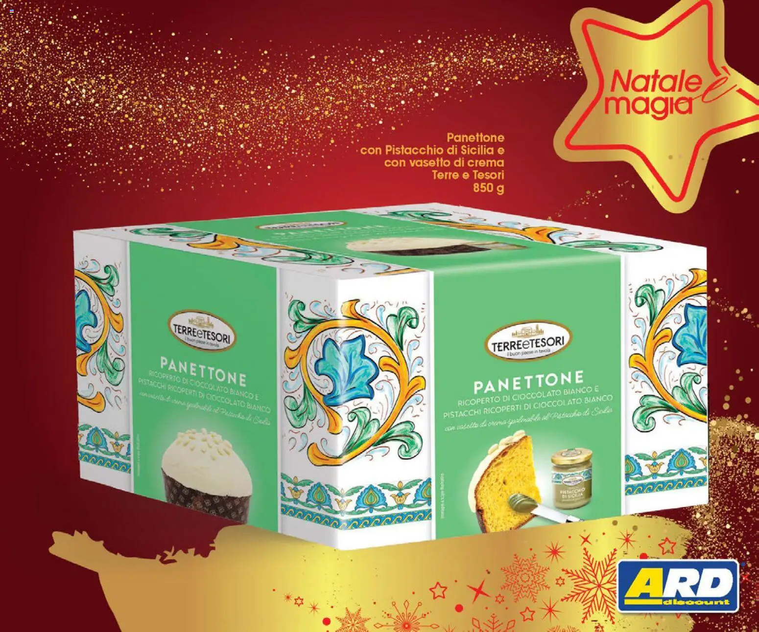 Volantino ARD Discount del 01.11.2025 | Pagina: 17 | Prodotti: Crema, Cioccolato, Panettone, Pistacchi