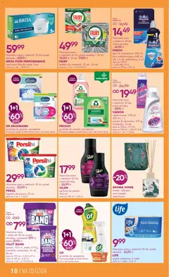 Pogląd oferty "Super-pharm gazetka" - ważna od 05.03.2026 | Strona: 18 | Produkty: Por, Sól do zmywarki, Proszek do prania, Sól