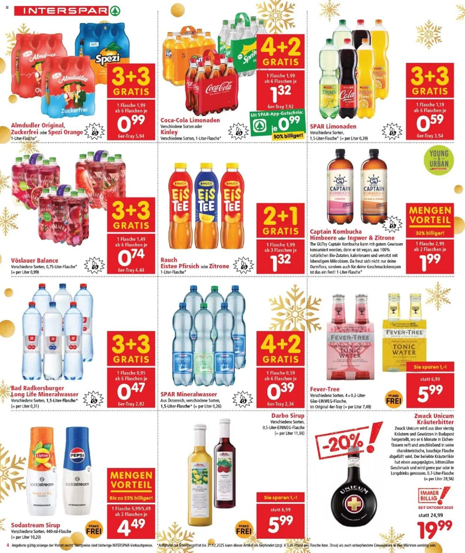 Interspar Flugblatt - Burgenland Nord gültig ab 04.12.2025 | Seite: 4 | Produkte: Kekse, Uhr