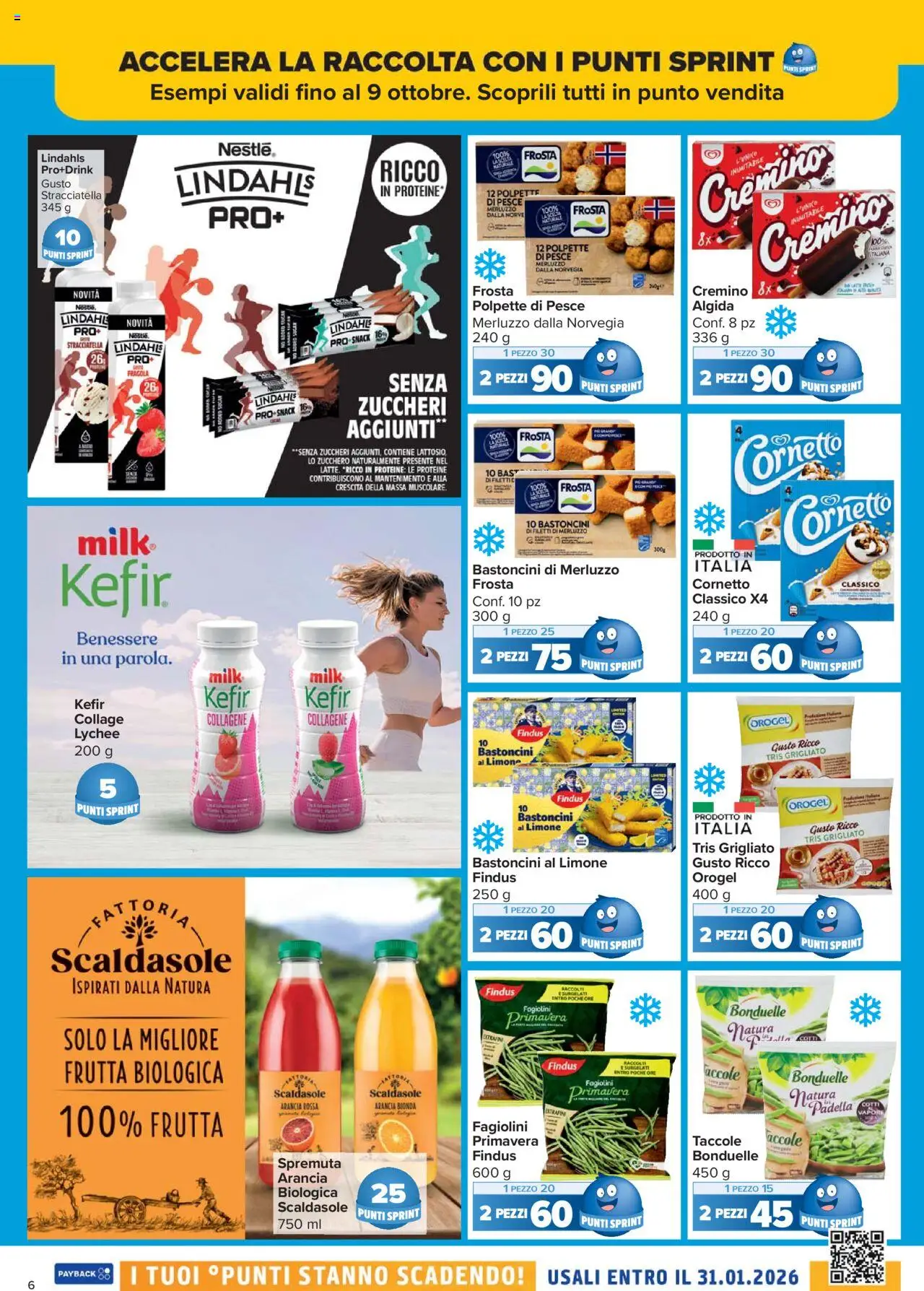 Volantino Carrefour del 26.09.2025 | Pagina: 6 | Prodotti: Limone, Padella, Fagiolini, Polpette
