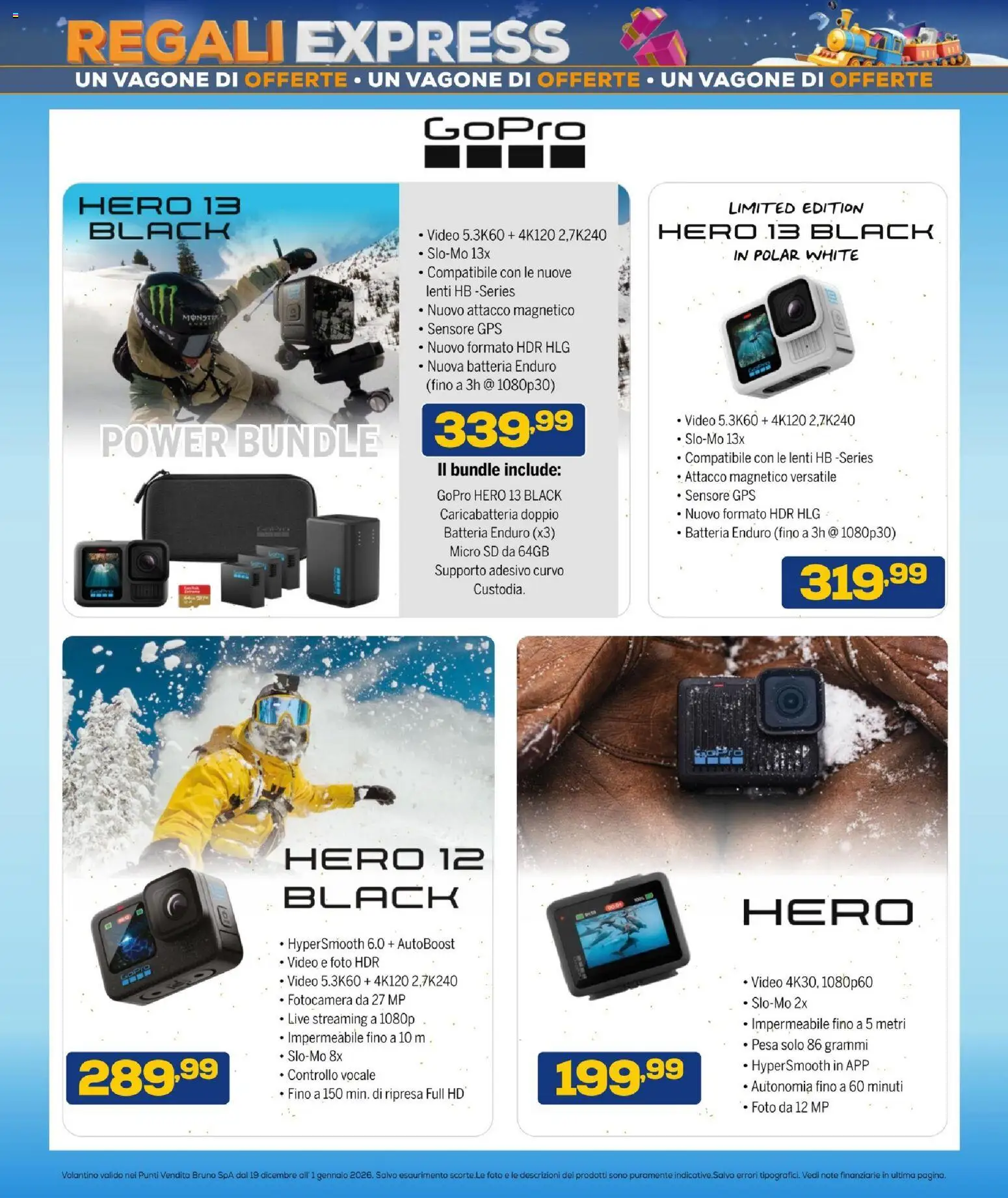 Volantino BRUNO del 19.12.2025 | Pagina: 28 | Prodotti: Video, Fotocamera, Batteria