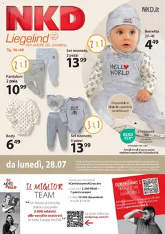 Volantino NKD del 28.07.2025 | Pagina: 6 | Prodotti: Pantaloni, Body, Decorazioni