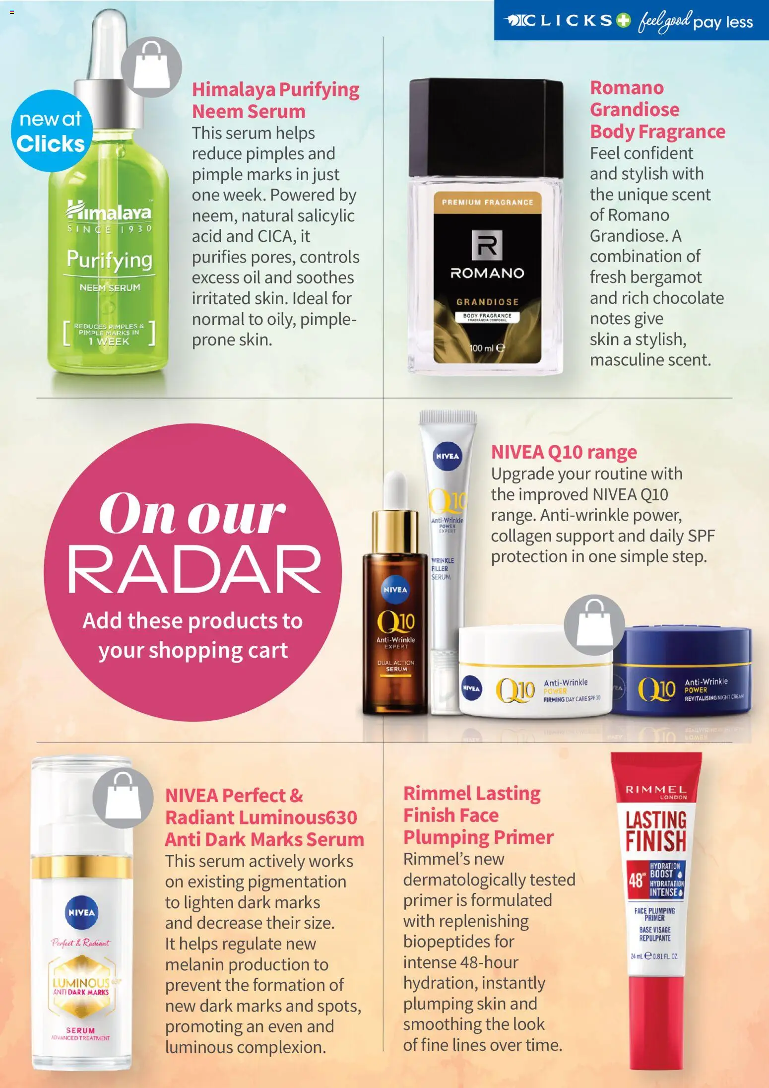 New Clicks catalogue – valid from 01.04.2026 | Page: 62 | Products: Oil, Chocolate, Cream, Night cream