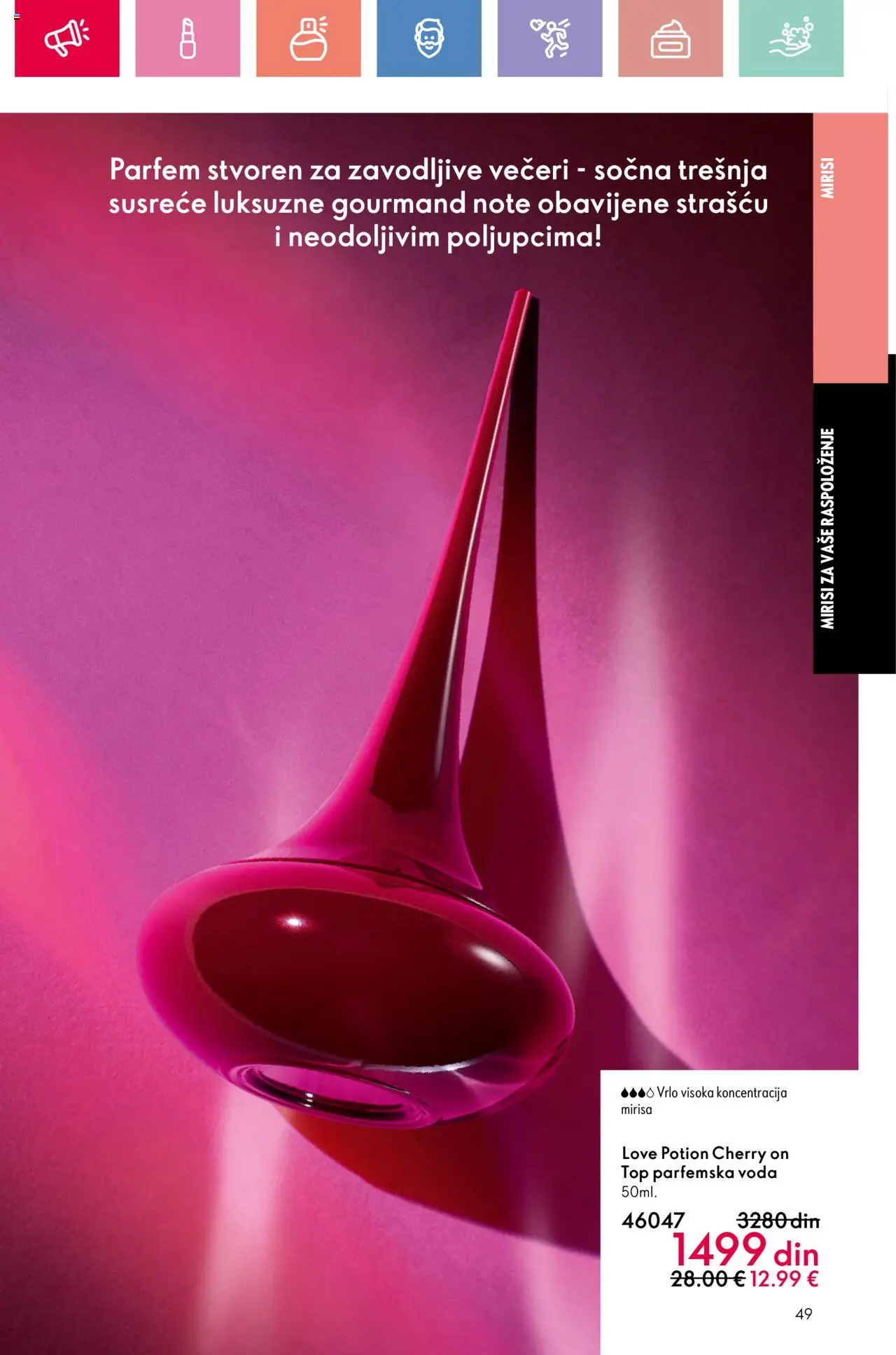 Oriflame katalog - važi od 03.08.2025 | Strana: 49 | Proizvode: Parfem, Voda