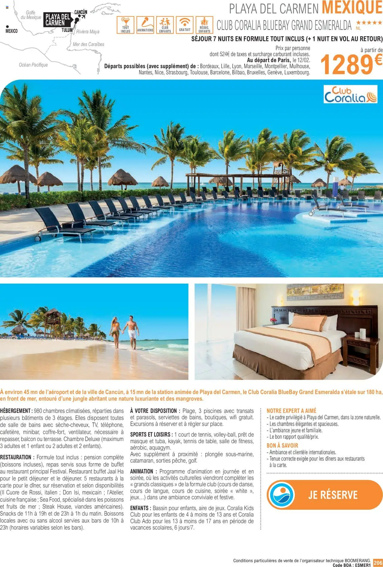  | Page: 206 | Produits: Fruits de mer, Alcool, Jeux, Cadre