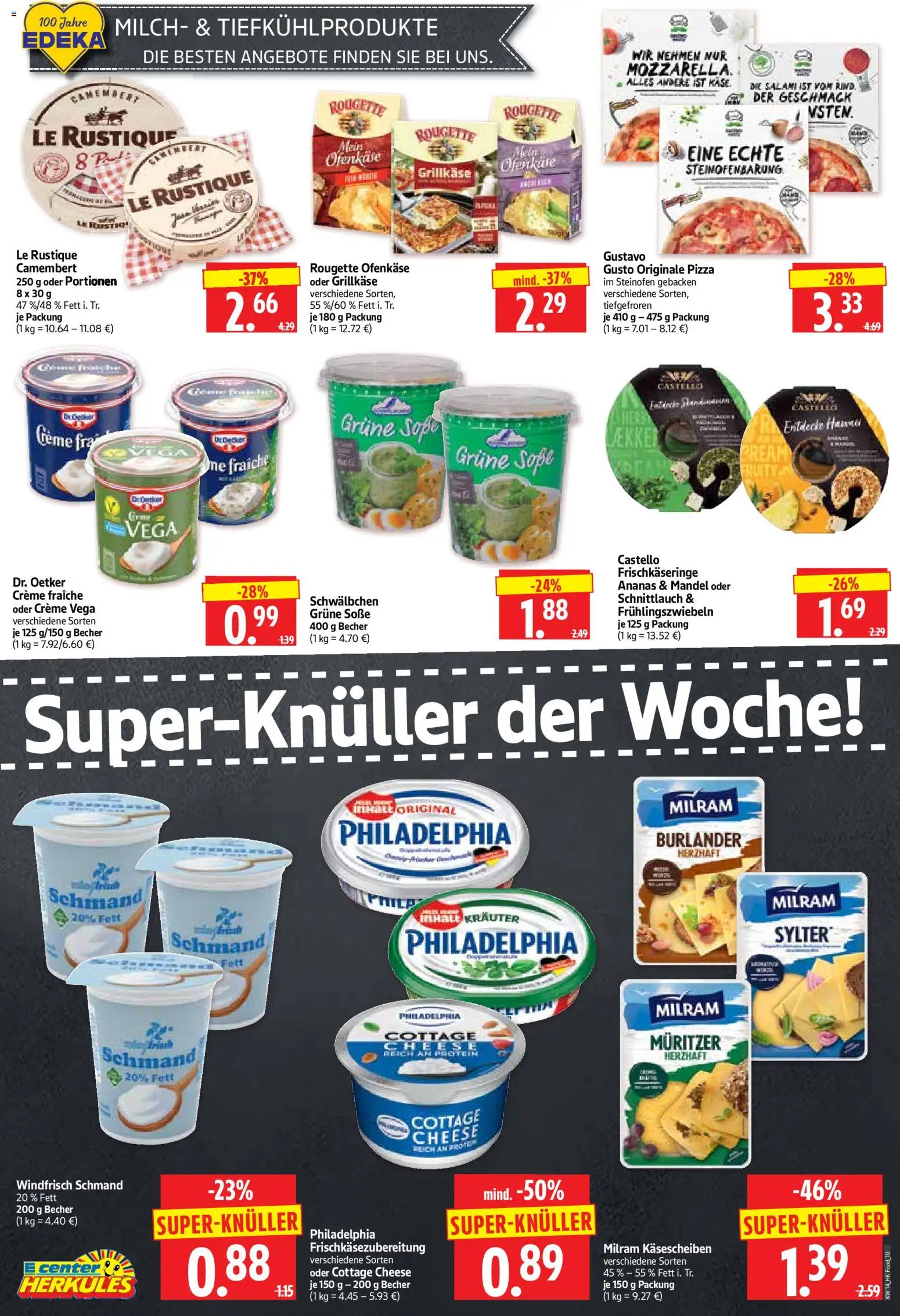 HERKULES Prospekt 	 – gültig ab 30.03.2026 | Seite: 10 | Produkte: Milch, Ananas, Creme, Milram