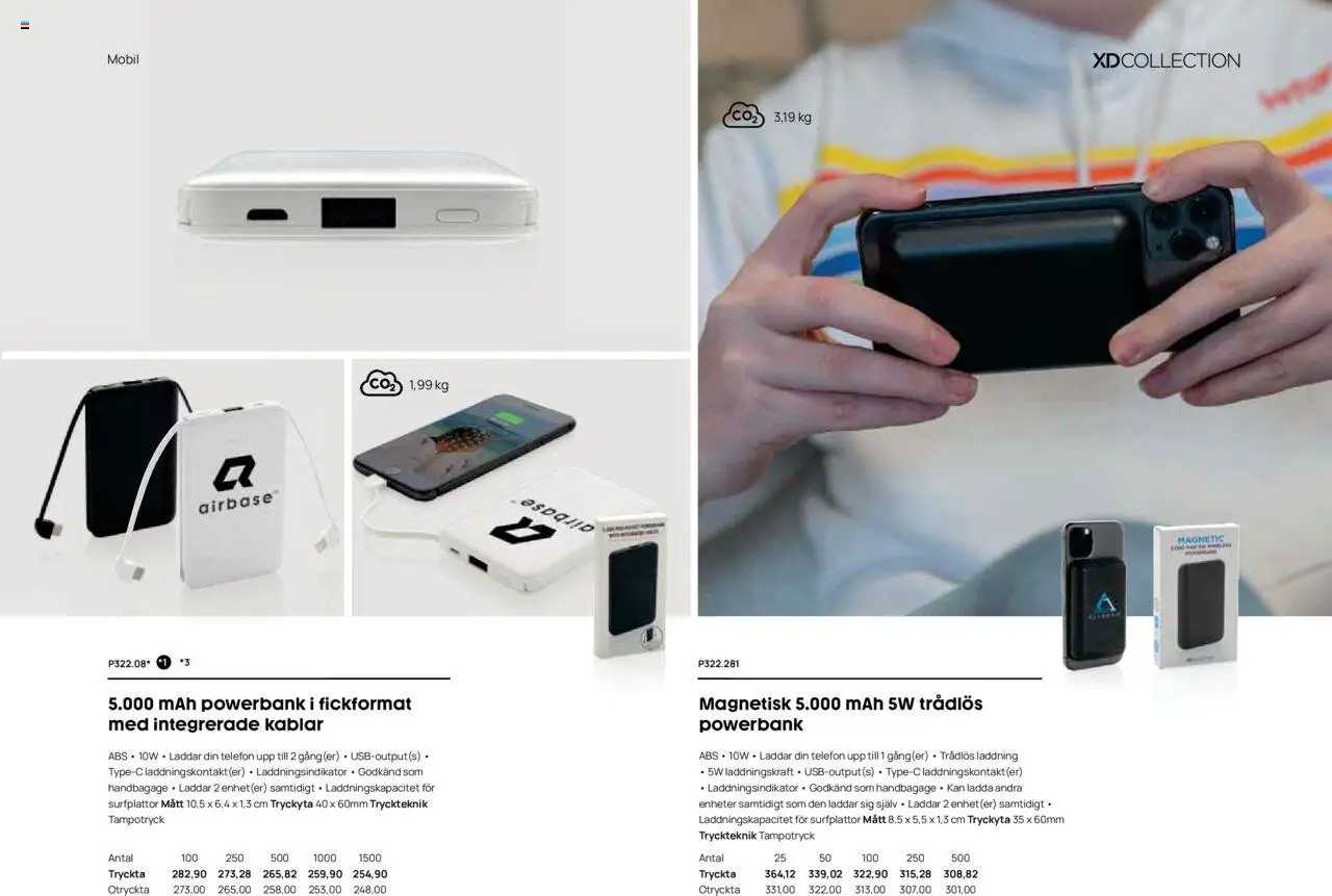 Lyreco reklamblad aktuell från 12.03.2024 | Sida: 259 | Produkter: Telefon, Powerbank