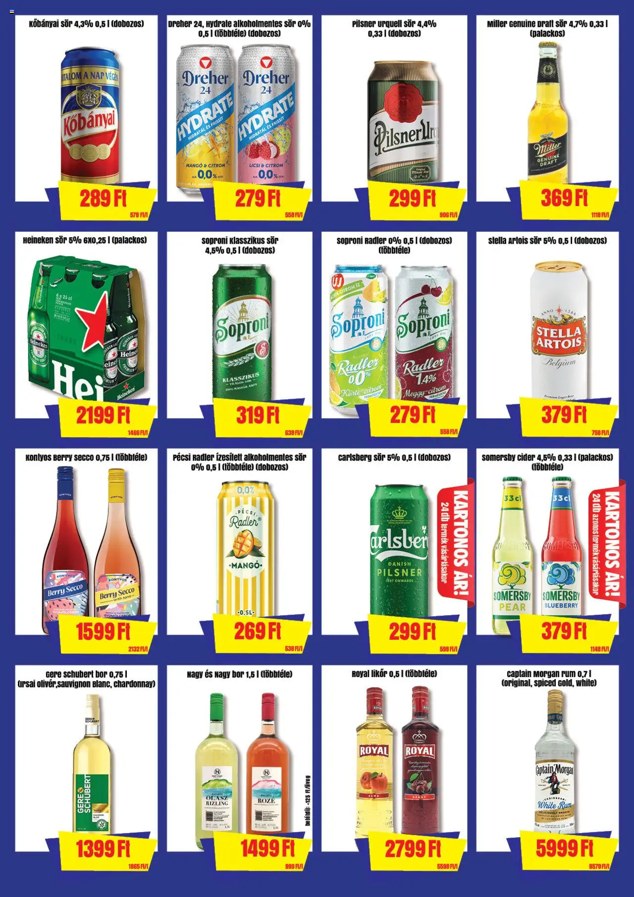 Magnetic akciós ujság - amely érvényes a következő dátumtól: 19.06.2025 | Oldal: 3 | Termékek: Stella artois, Bundeva, Sör, Mangó