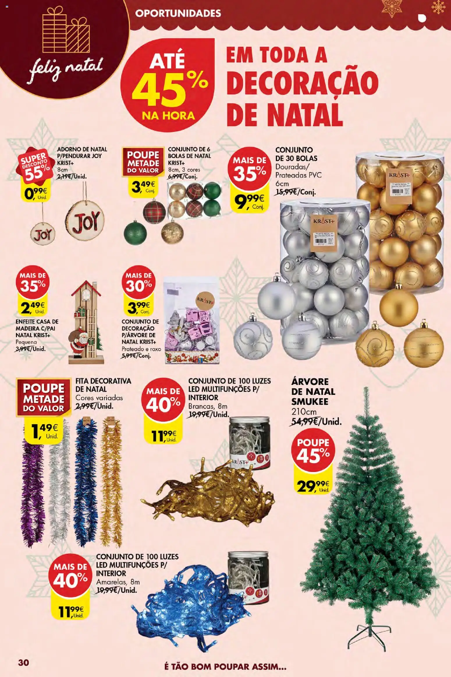 Pingo Doce Poupe Esta Semana Açores │ válido de 13.11.2025 | Página: 30 | Produtos: Árvore de natal