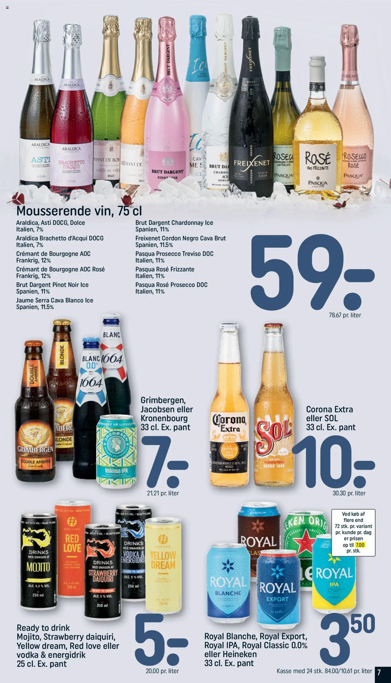 Rema 1000 Tilbudsavis gyldig fra 10.06.2025 | Side: 7 | Produkter: Vodka
