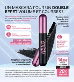 Stanhome - Prévisualisation de HERO VOLUME & CURL MASCARA 10 ml, Mascara Courbe et Volume valide à partir de 01.12.2025 | Page: 85