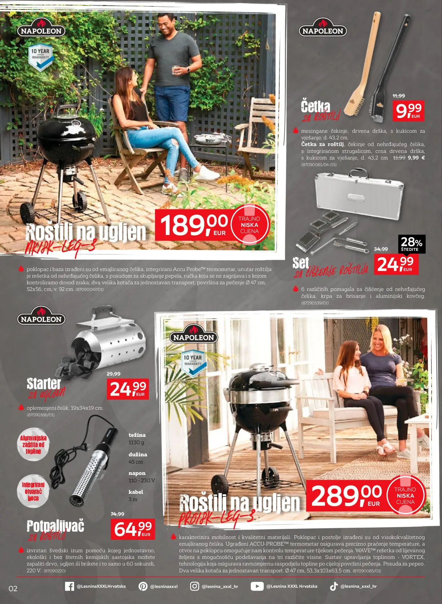 Lesnina katalog | vrijedi od 07.04.2026 | Stranica: 2 | Proizvodi: Termometar, Četka, Krpa, Kabel