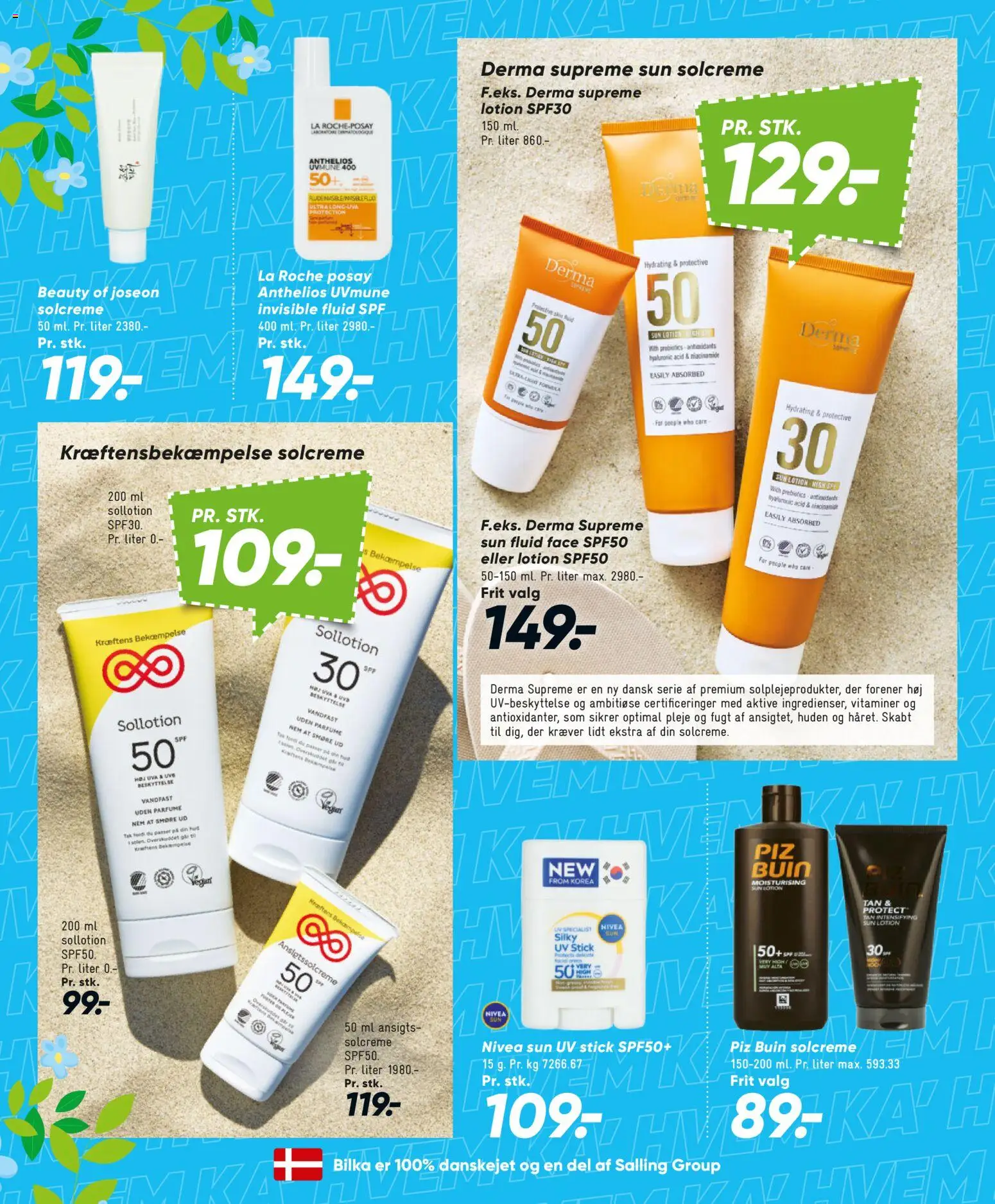 Bilka tilbudsavis – gyldig fra 01.05.2026 | Side: 51 | Produkter: Parfume, Solcreme, Is, Søm