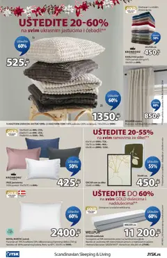 Jysk katalog - pregled Jysk kataloga - važi od 10.12.2025 | Strana: 16 | Proizvode: Jastuk, Ćebe, Peškir, Zavesa