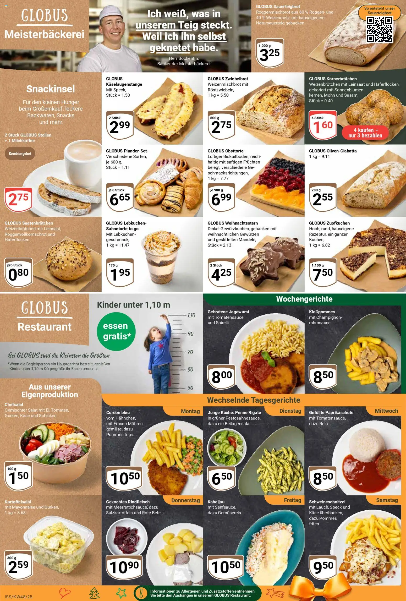 Globus - Black Friday – gültig ab 24.11.2025 | Seite: 7 | Produkte: Pommes frites, Schinken, Reis, Salat