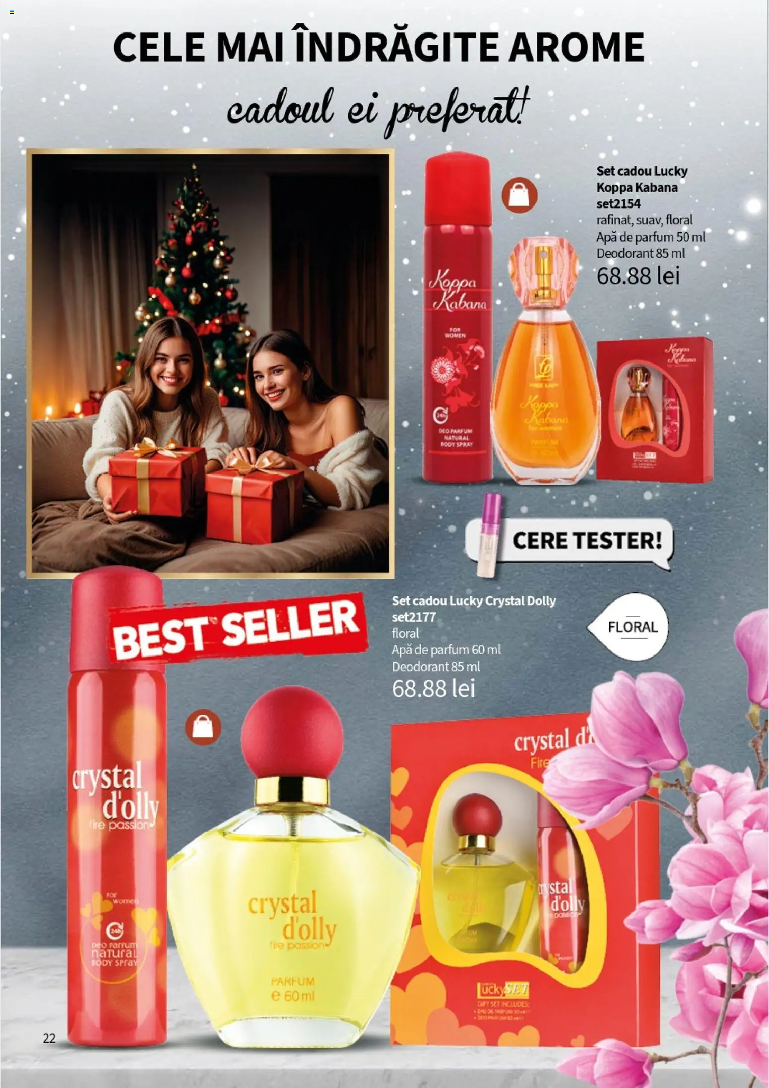 Noul catalog Lady’s – valabil de la 10.11.2025 | Pagină: 24 | Produse: Apă de parfum, Body, Deodorant, Apă