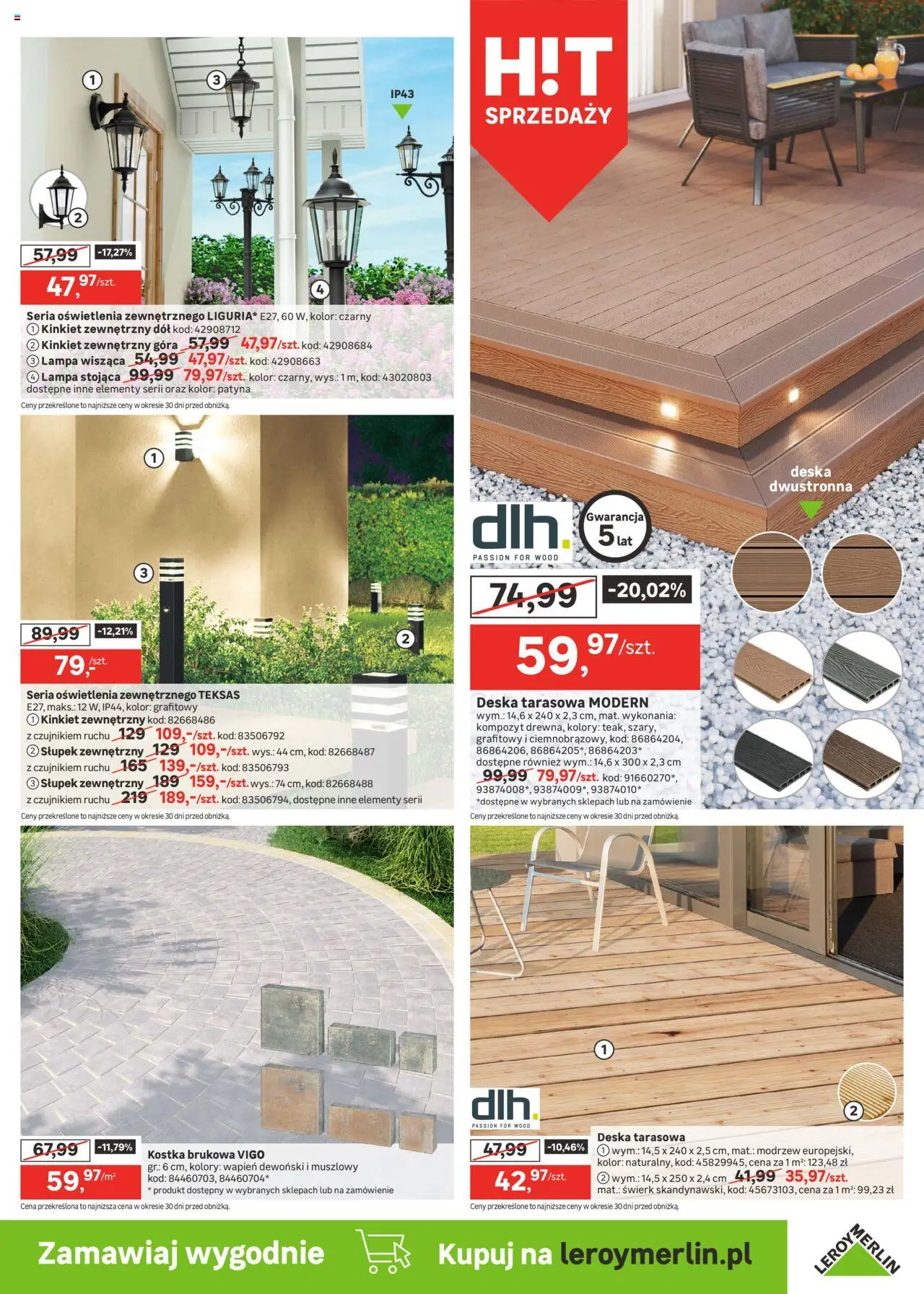 Leroy Merlin Gazetka od 04.06.2025 | Strona: 9 | Produkty: Lampa