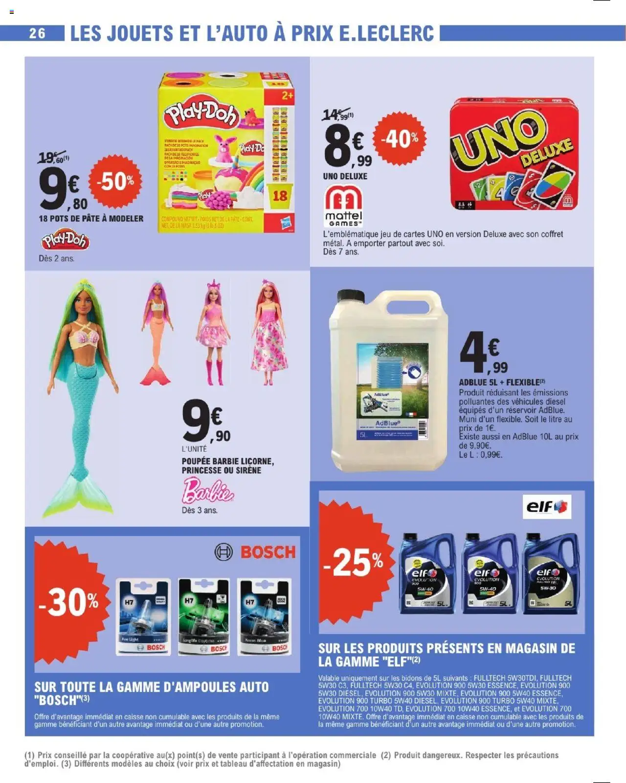 {H1} | Page: 26 | Produits: Jouets, AdBlue, Pâte à modeler, Thé
