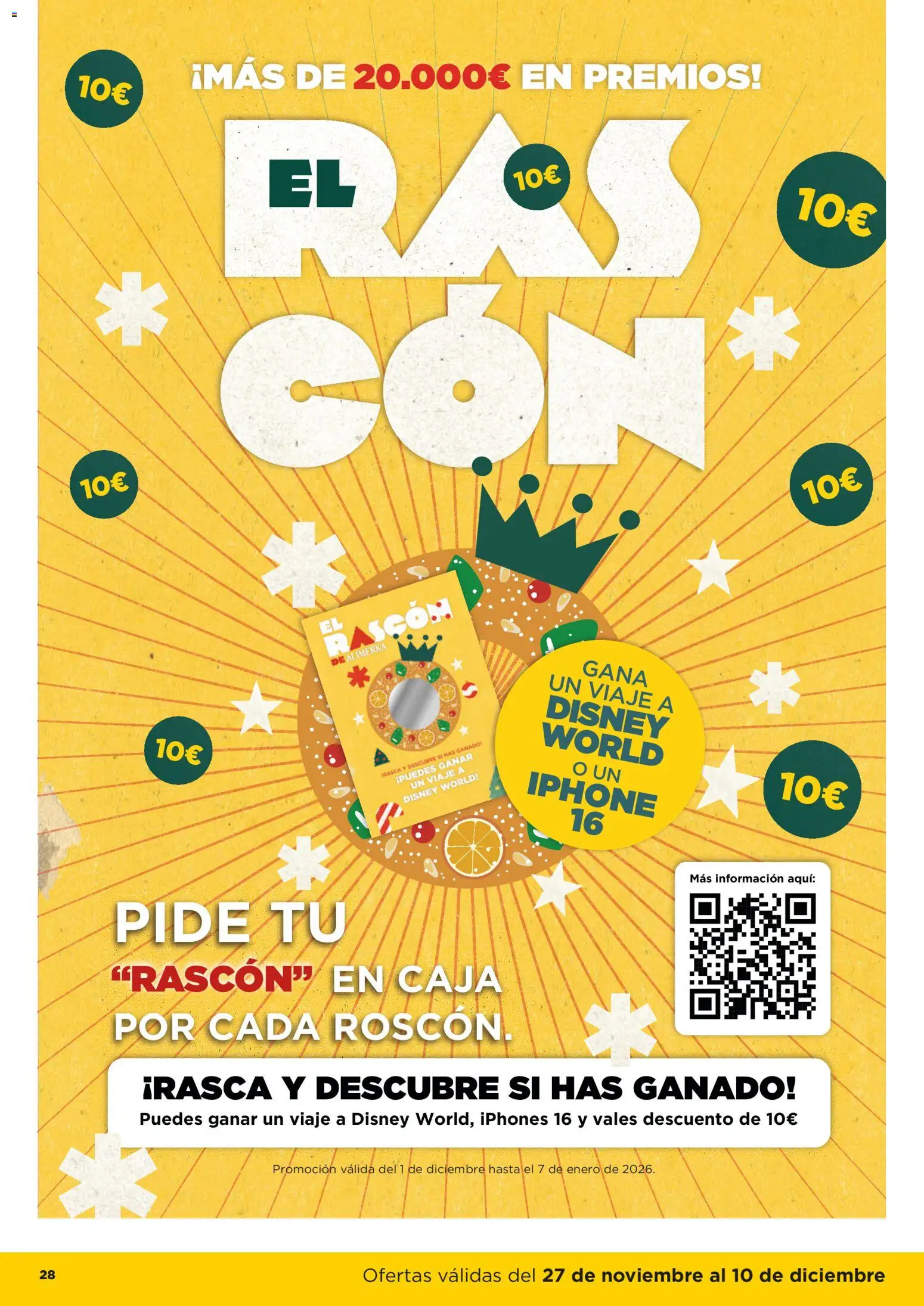 Alimerka folleto Asturias │ válido desde el 27.11.2025 | Página: 28 | Productos: Iphone, Caja