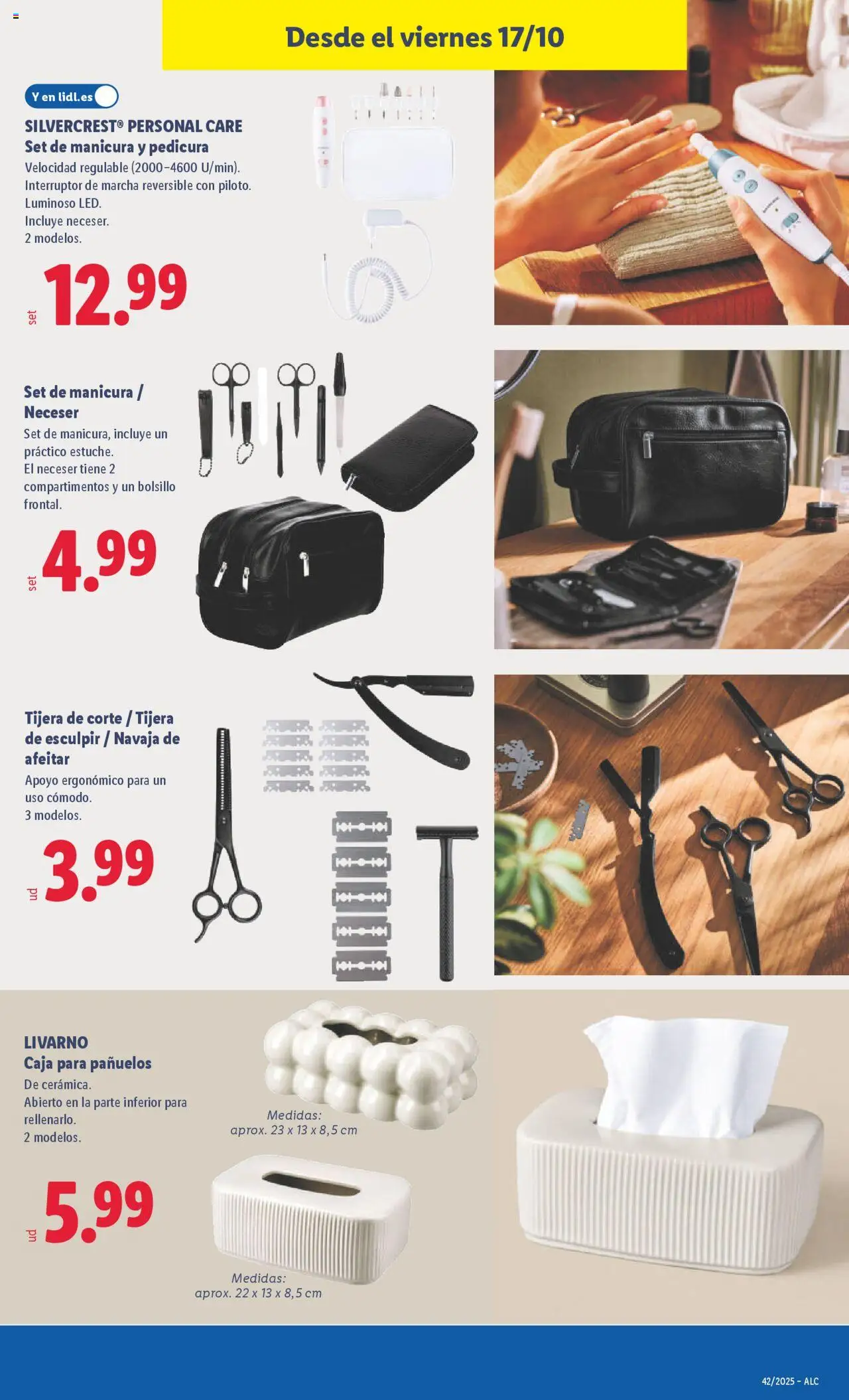 Lidl catálogo de bazar BCN │ válido desde el 13.10.2025 | Página: 21 | Productos: Caja, Neceser