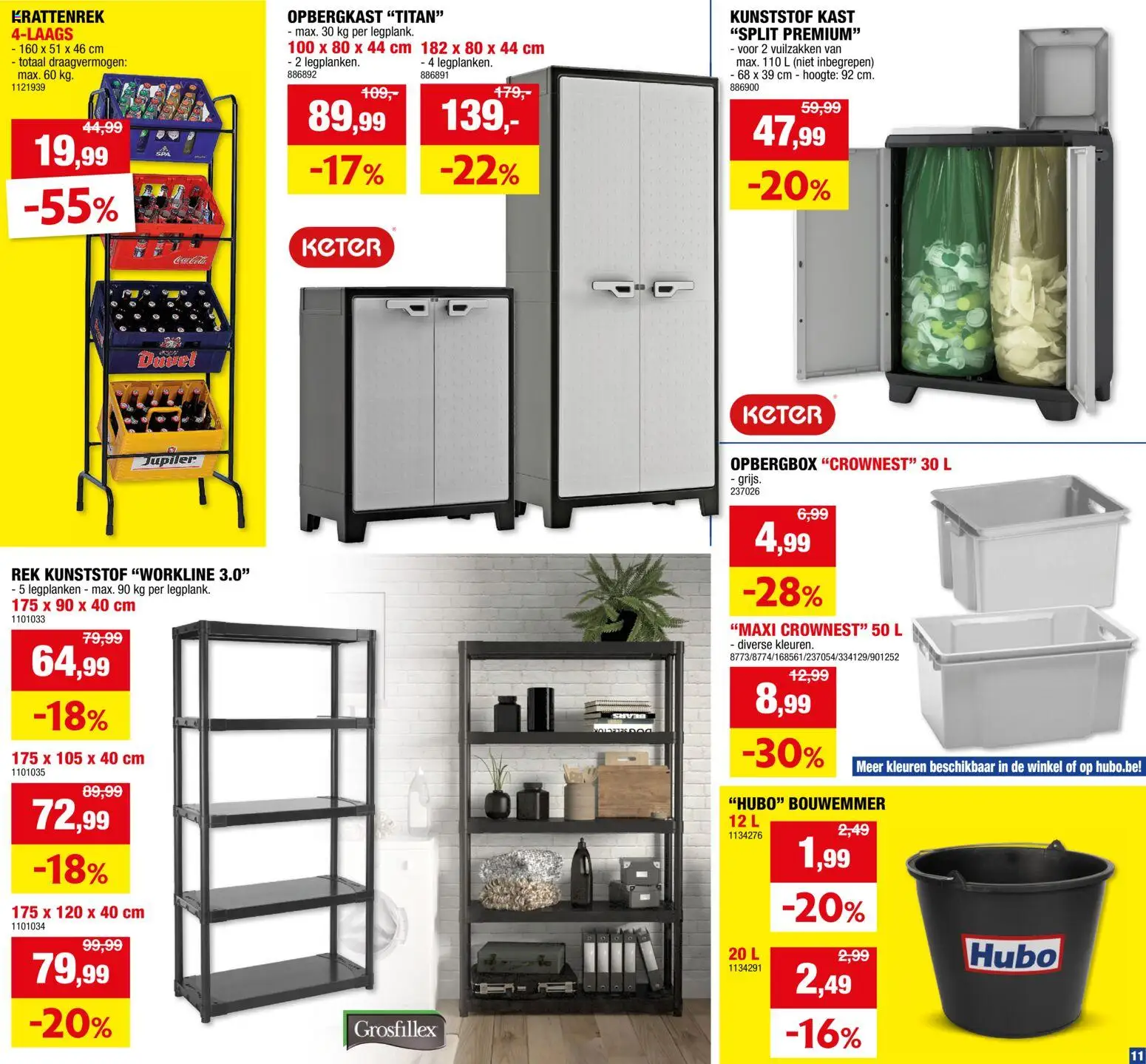 {H1} | Pagina: 11 | Producten: Kast