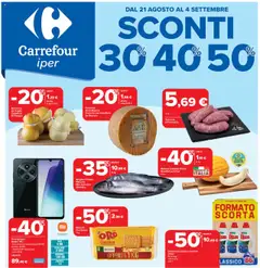 Anteprima del volantino Volantino Carrefour	 valido a partire dal 21.08.2025