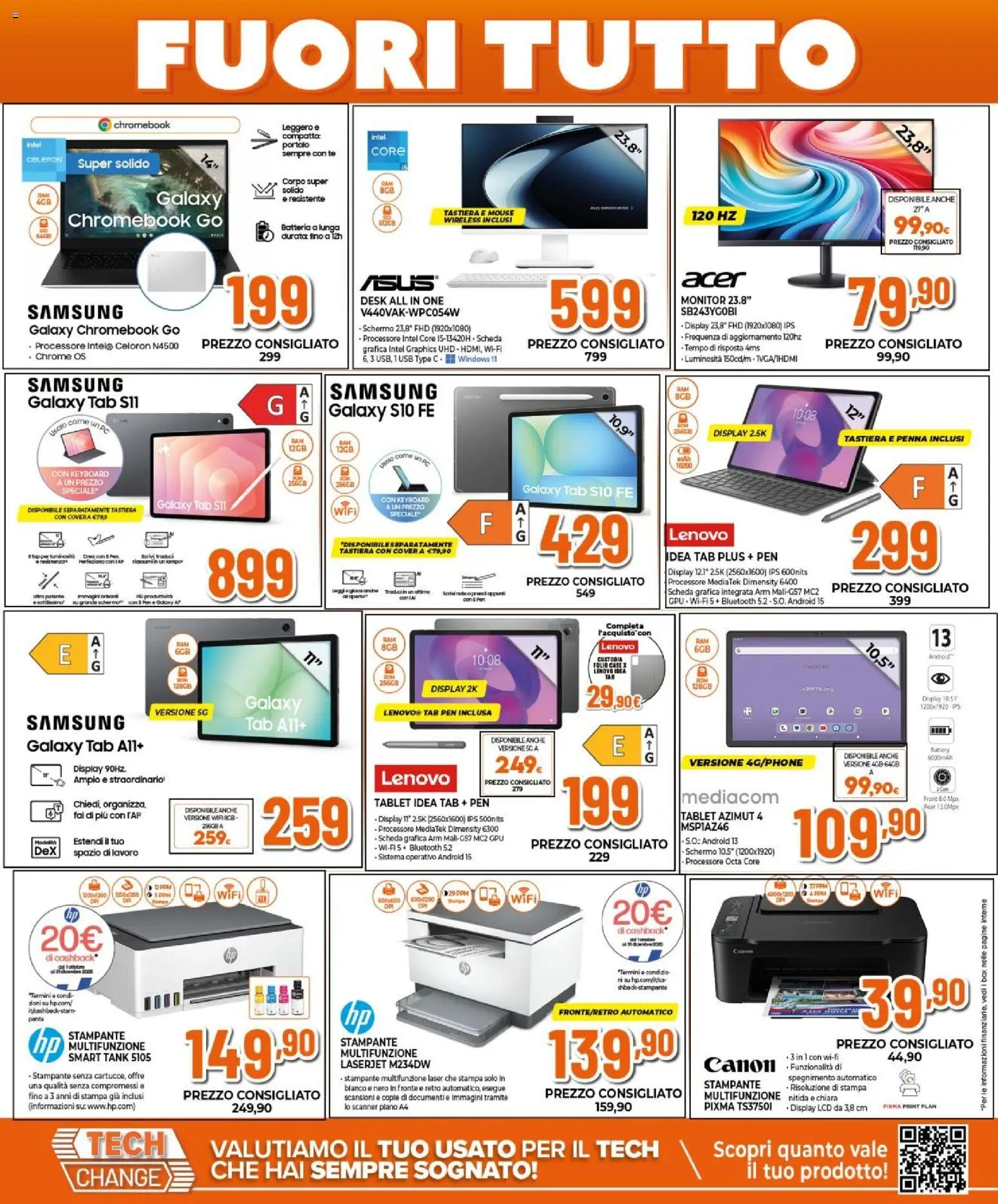 Volantino Expert del 27.12.2025 | Pagina: 18 | Prodotti: Samsung Galaxy, Tè, PC, USB