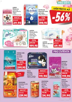 Náhled letáku NUTRILON Kojenecké mléko, různé druhy 800 g/1000 g od 02.01.2026 | Strana: 41