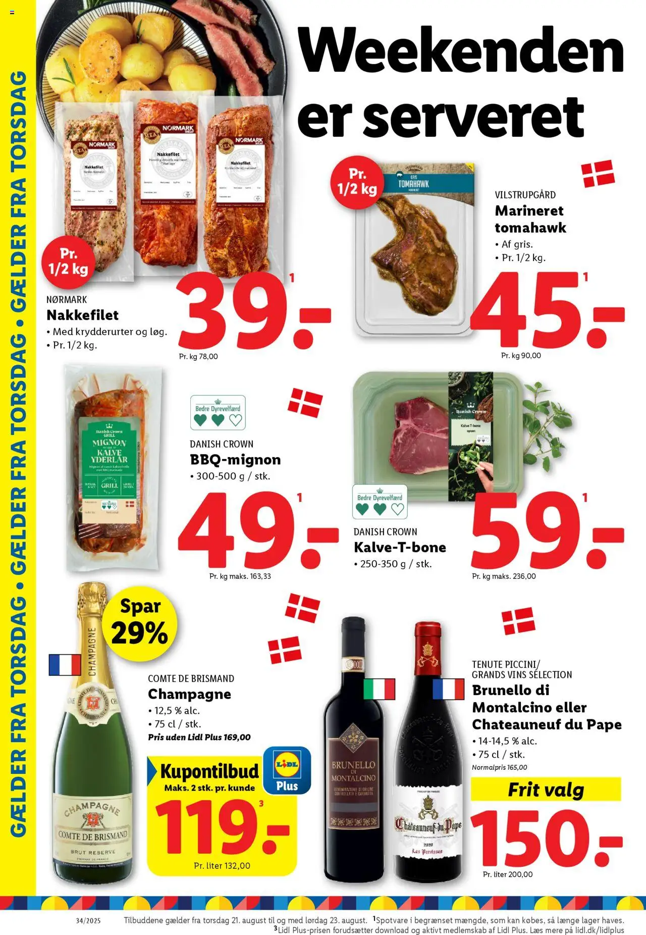 Lidl Tilbudsavis gyldig fra 17.08.2025 | Side: 24 | Produkter: Nakkefilet, Søm, Grill