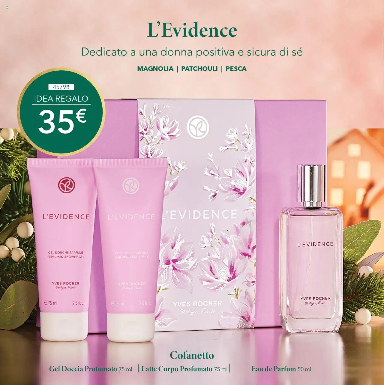 Volantino Yves Rocher del 17.10.2025 | Pagina: 46 | Prodotti: Latte, Pesca, Doccia