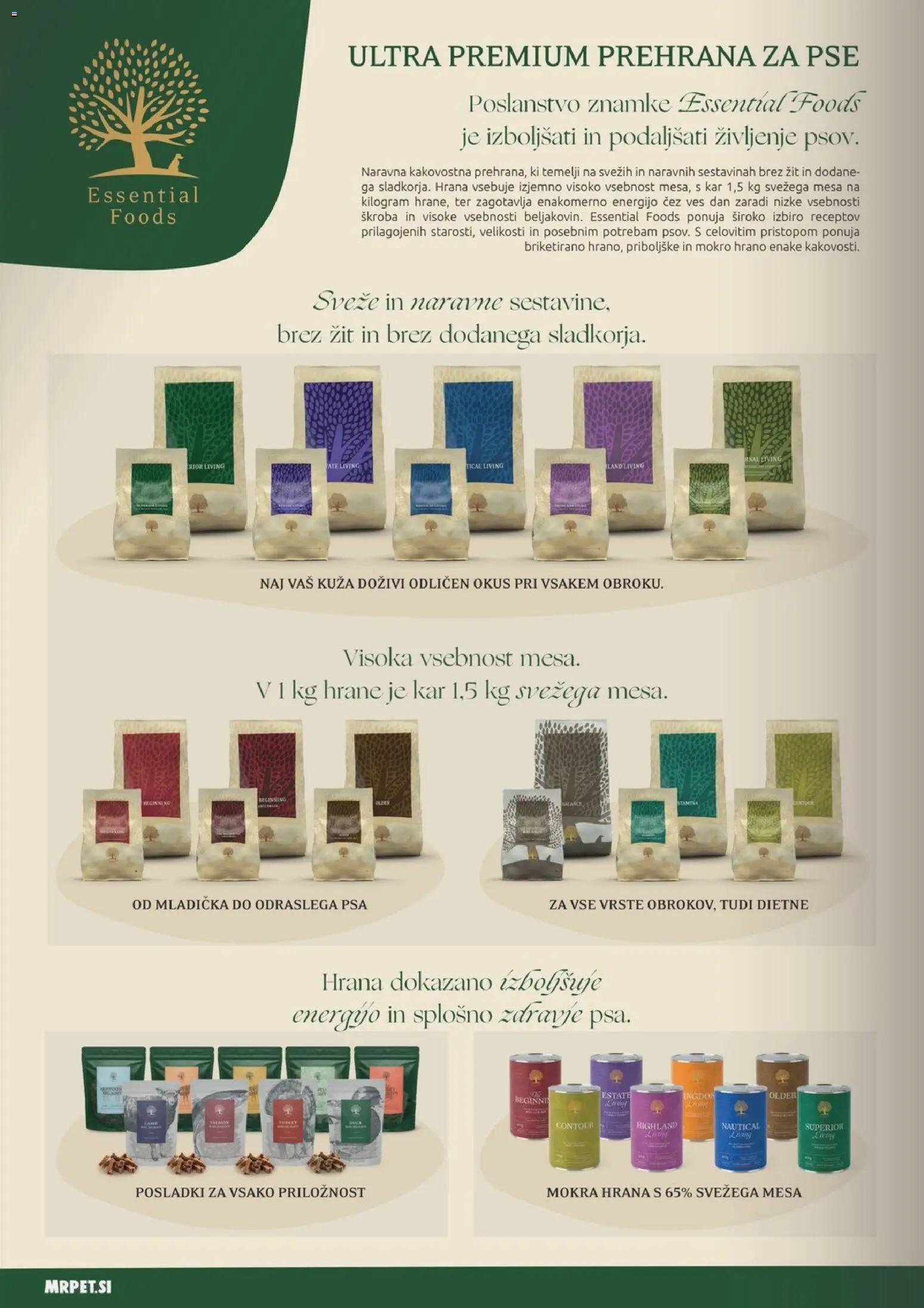 Novi Mr. Pet katalog ponudbe – veljaven od 01.11.2025 | Stran: 8 | Izdelki: Posladki