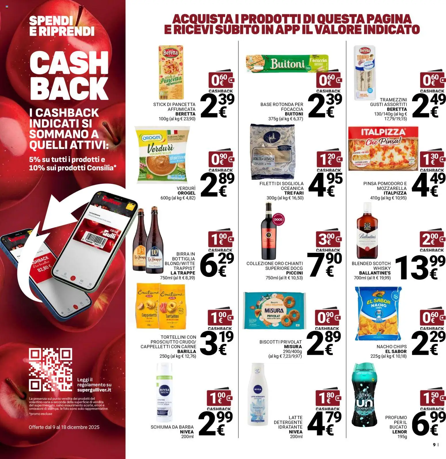 Volantino Gulliver del 09.12.2025 | Pagina: 9
