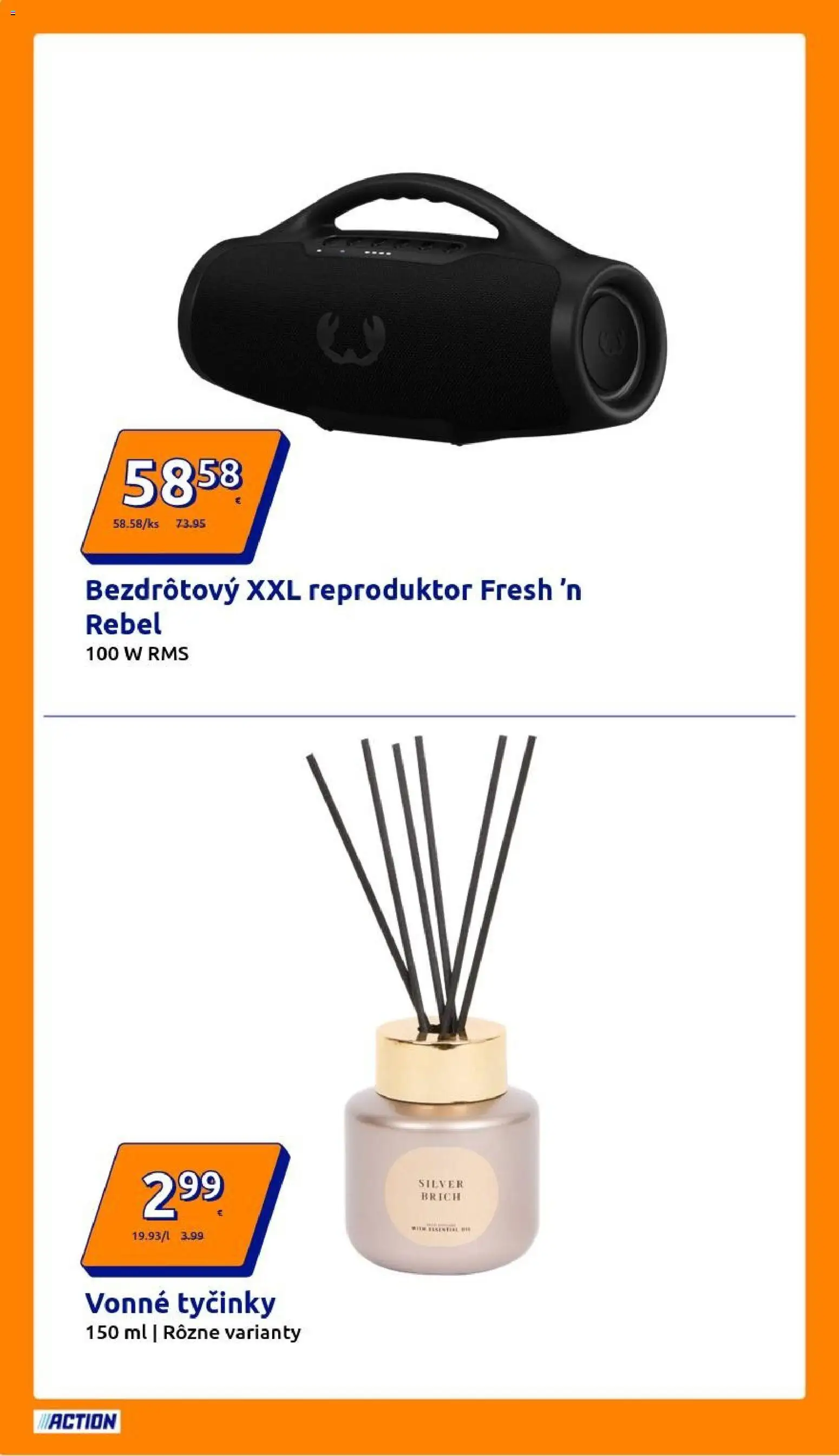 Nové Action akcie – leták je platný od 10.12.2025 | Strana: 18 | Produkty: Reproduktor