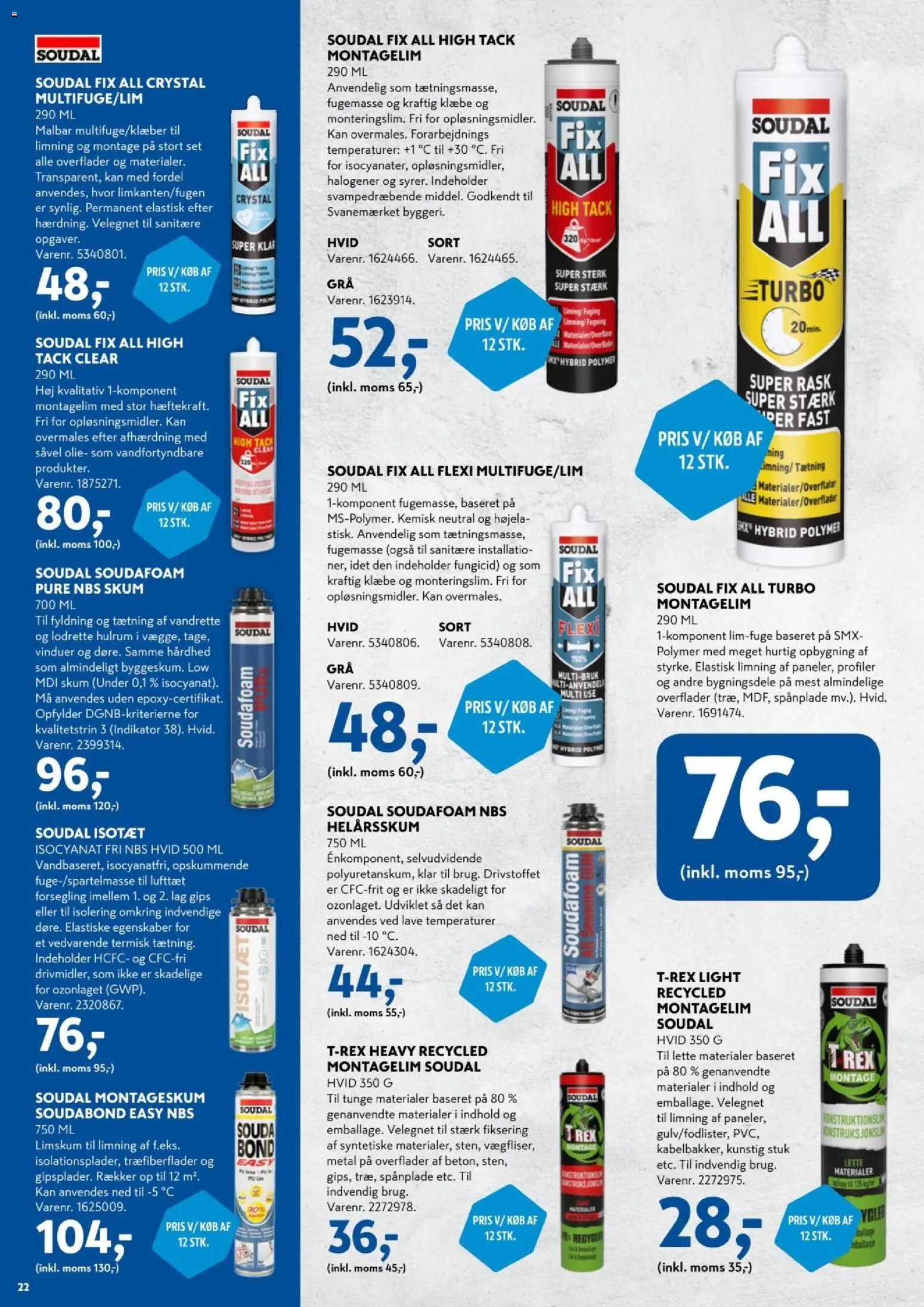 Davidsen tilbudsavis – gyldig fra 02.03.2026 | Side: 22 | Produkter: Olie, Søm