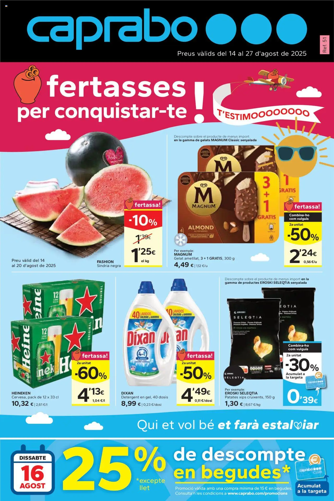 Caprabo - Provincia de Barcelona │ válido desde el 14.08.2025 | Página: 1 | Productos: Σπανάκι