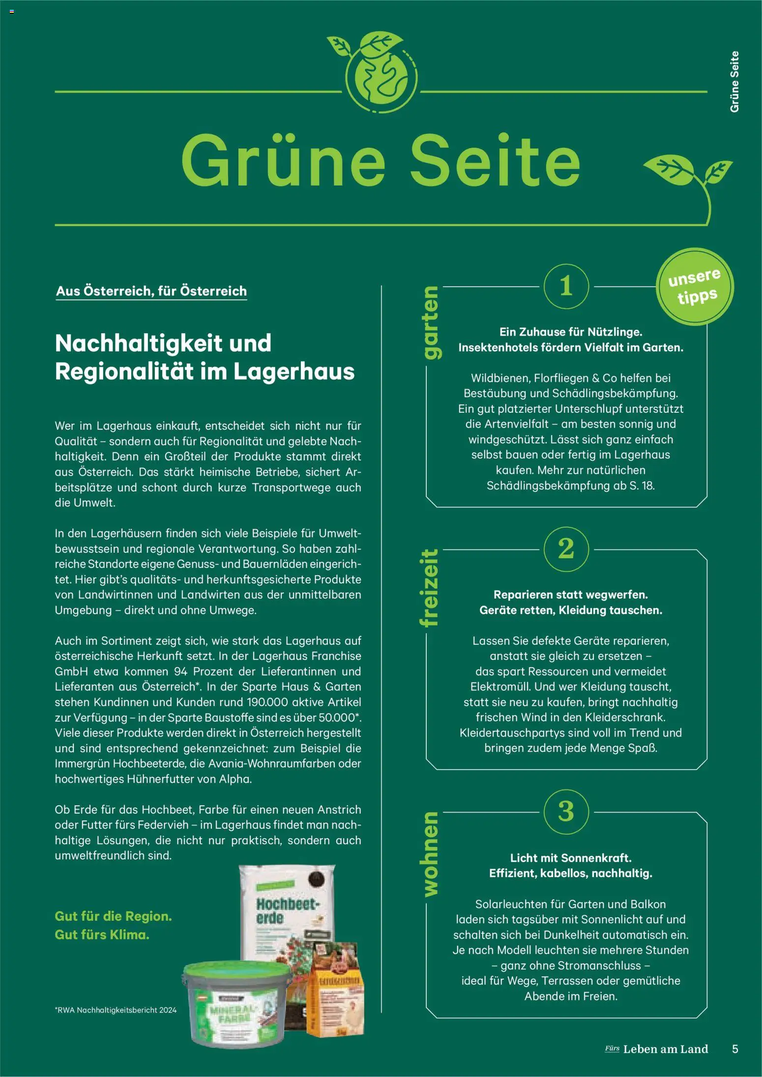 Lagerhaus Fürs Leben am Land gültig ab 01.11.2025 | Seite: 5