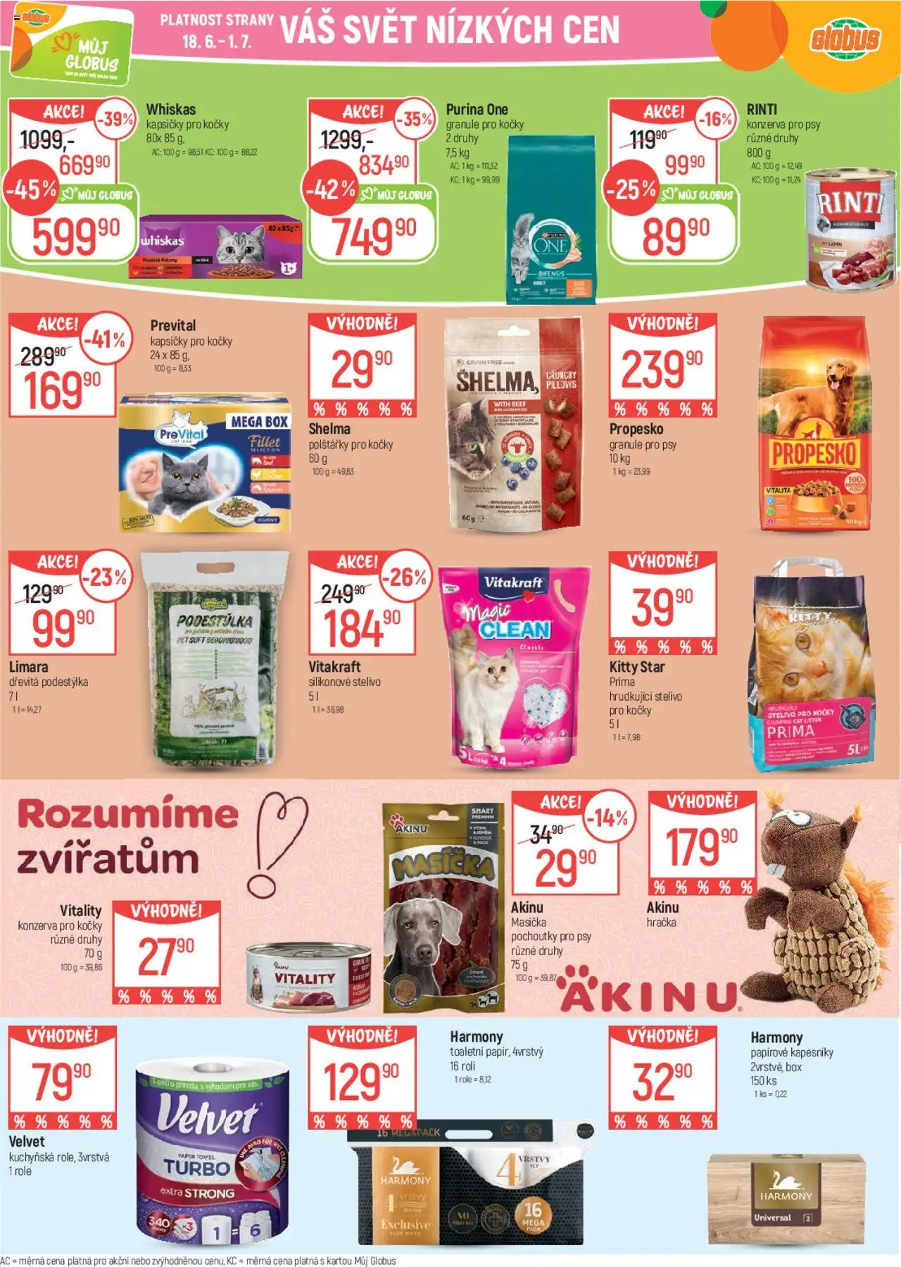 Globus leták od 18.06.2025 | Strana: 38 | Produkty: Globus, Propesko, Granule pro psy Propesko, Purina one