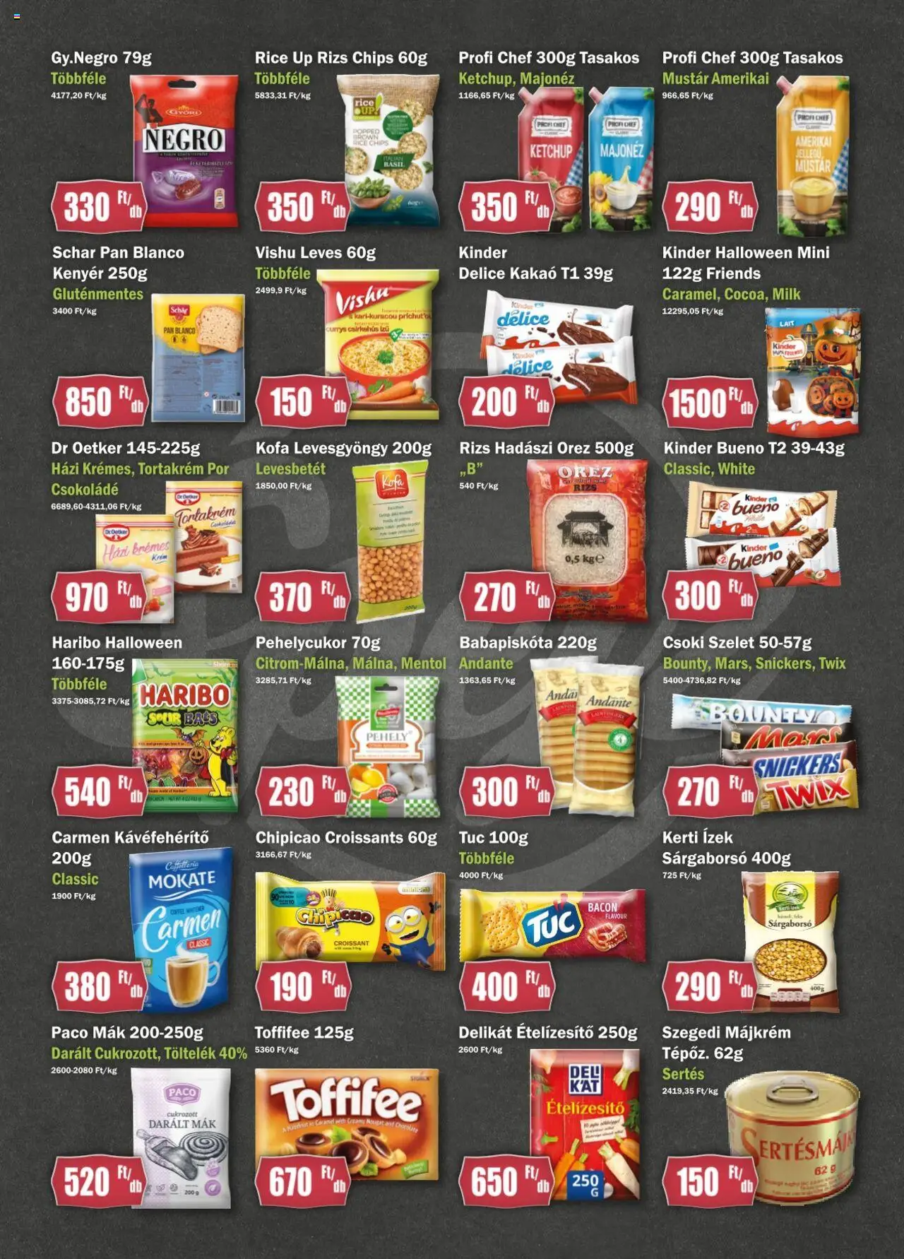 FullDiszkont akciós ujság - amely érvényes a következő dátumtól: 06.10.2025 | Oldal: 2 | Termékek: Chips, Babapiskóta, Bacon, Kávéfehérítő