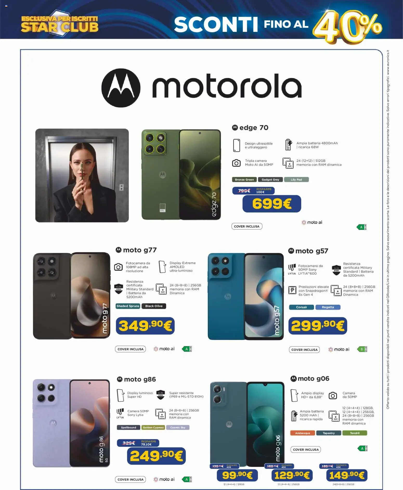 Volantino Euronics del 23.04.2026 | Pagina: 30 | Prodotti: Olive, Fotocamera, Batteria